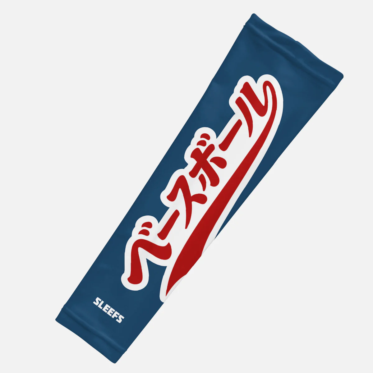 Japanese Baseball Americana Red and Blue Arm Sleeves Pair - Image 11