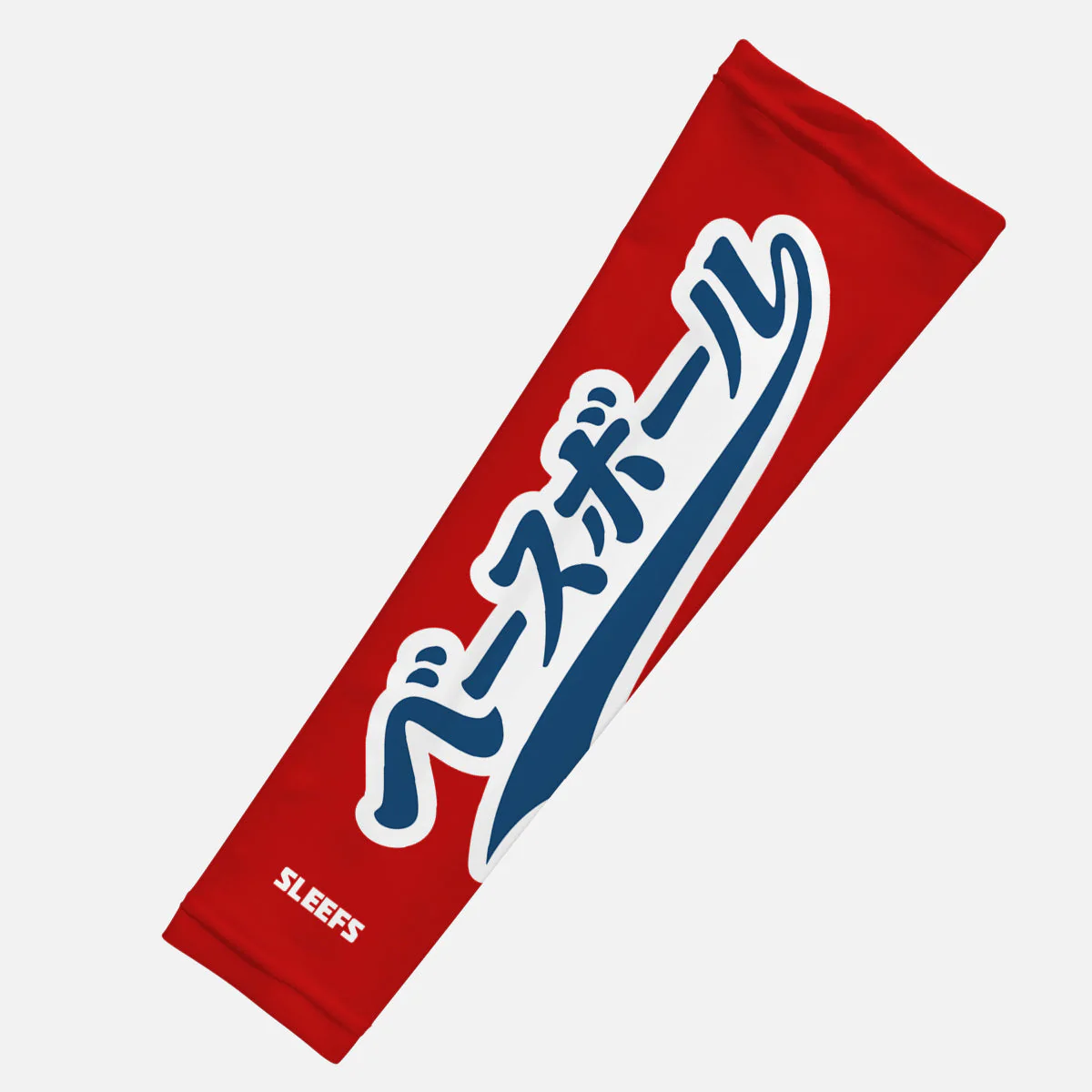 Japanese Baseball Americana Red and Blue Arm Sleeves Pair - Image 5