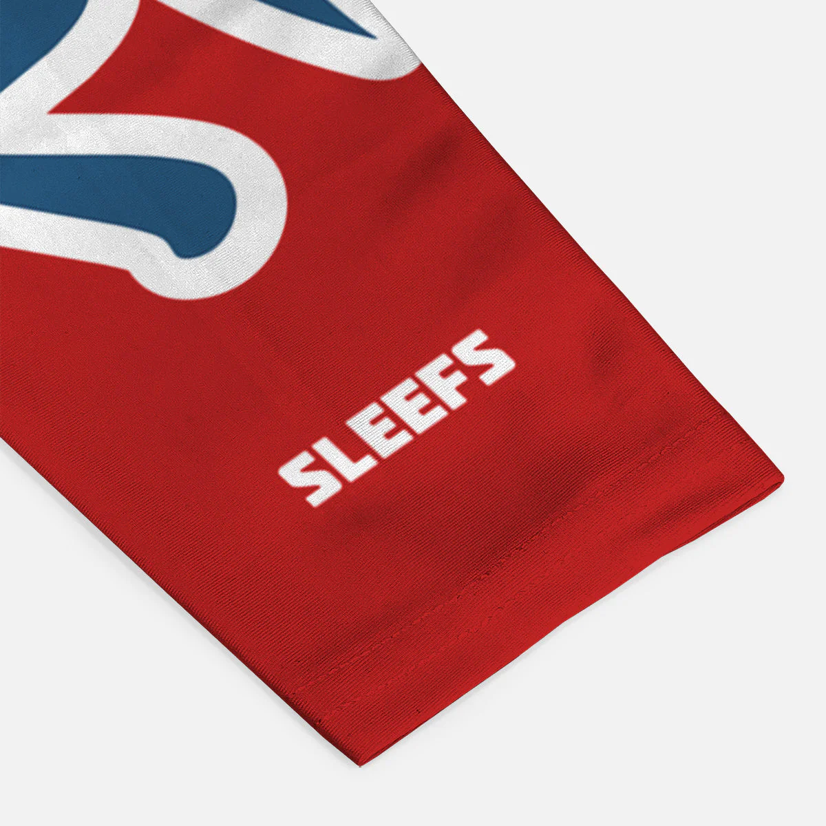 Japanese Baseball Americana Red and Blue Arm Sleeves Pair - Image 6