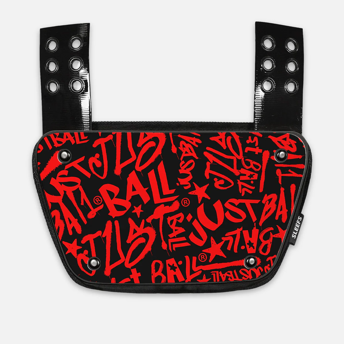 Just Ball Red Sticker for Backplate