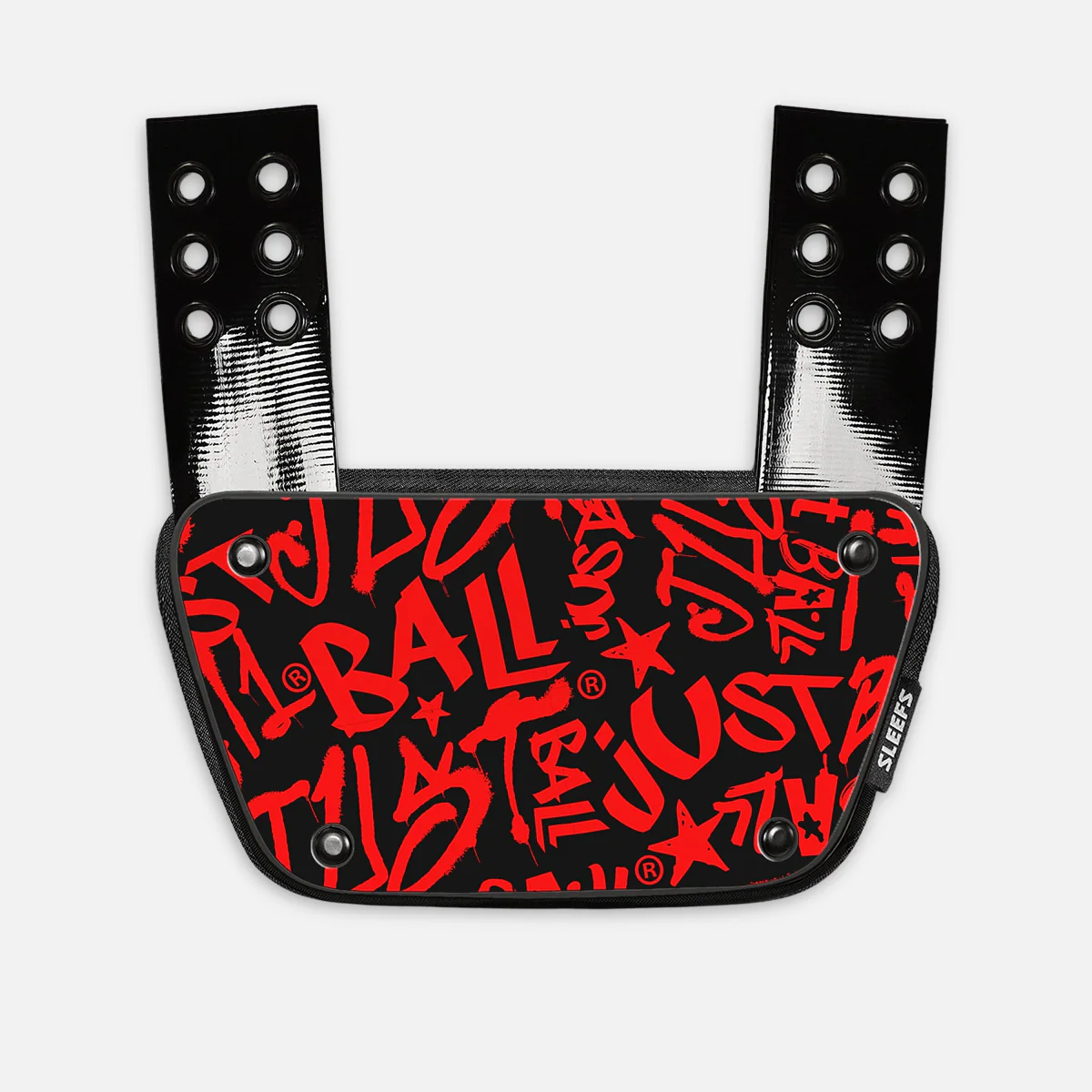 Just Ball Red Sticker for Backplate - Image 2