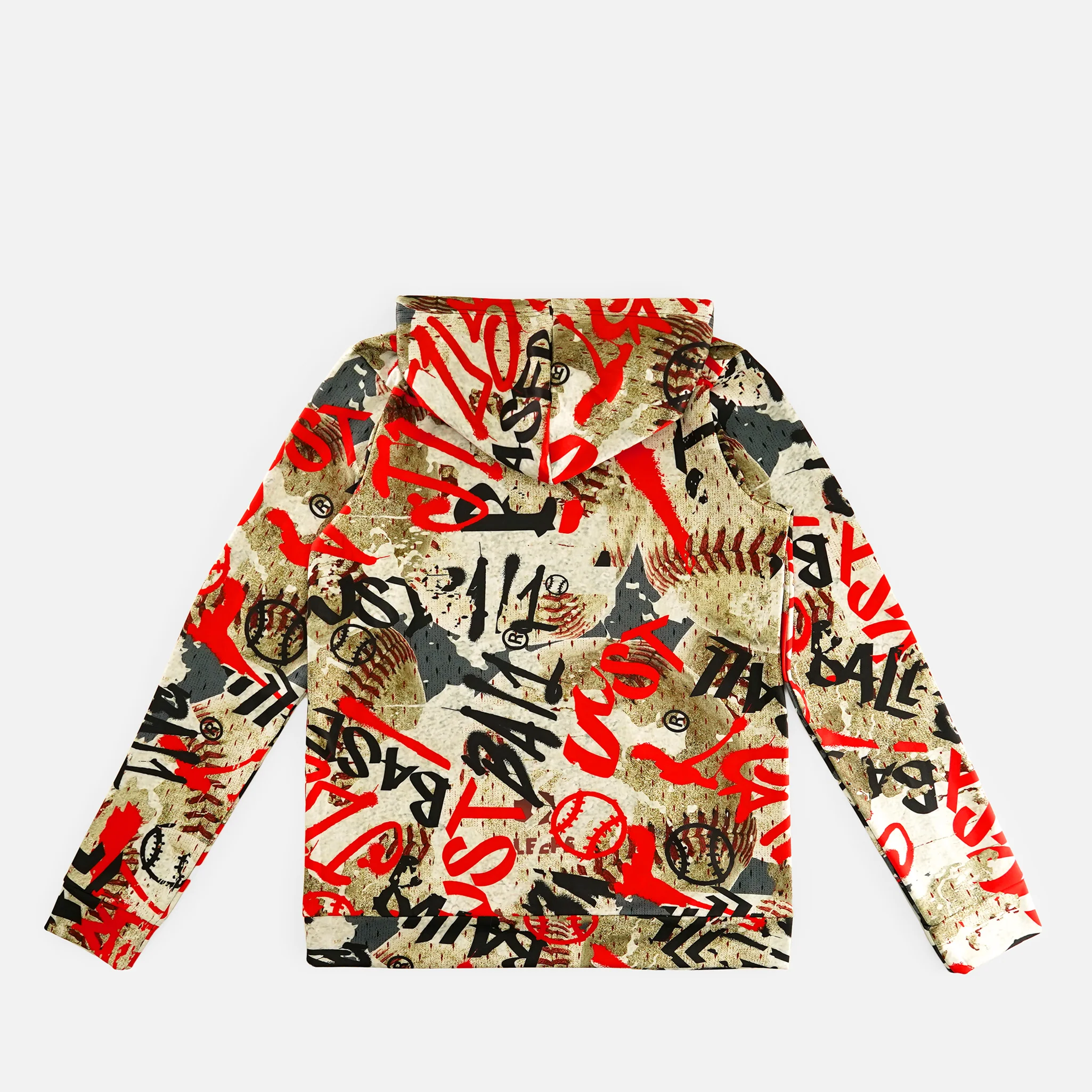 Just Ball Baseball Street Hoodie - Big - Image 2