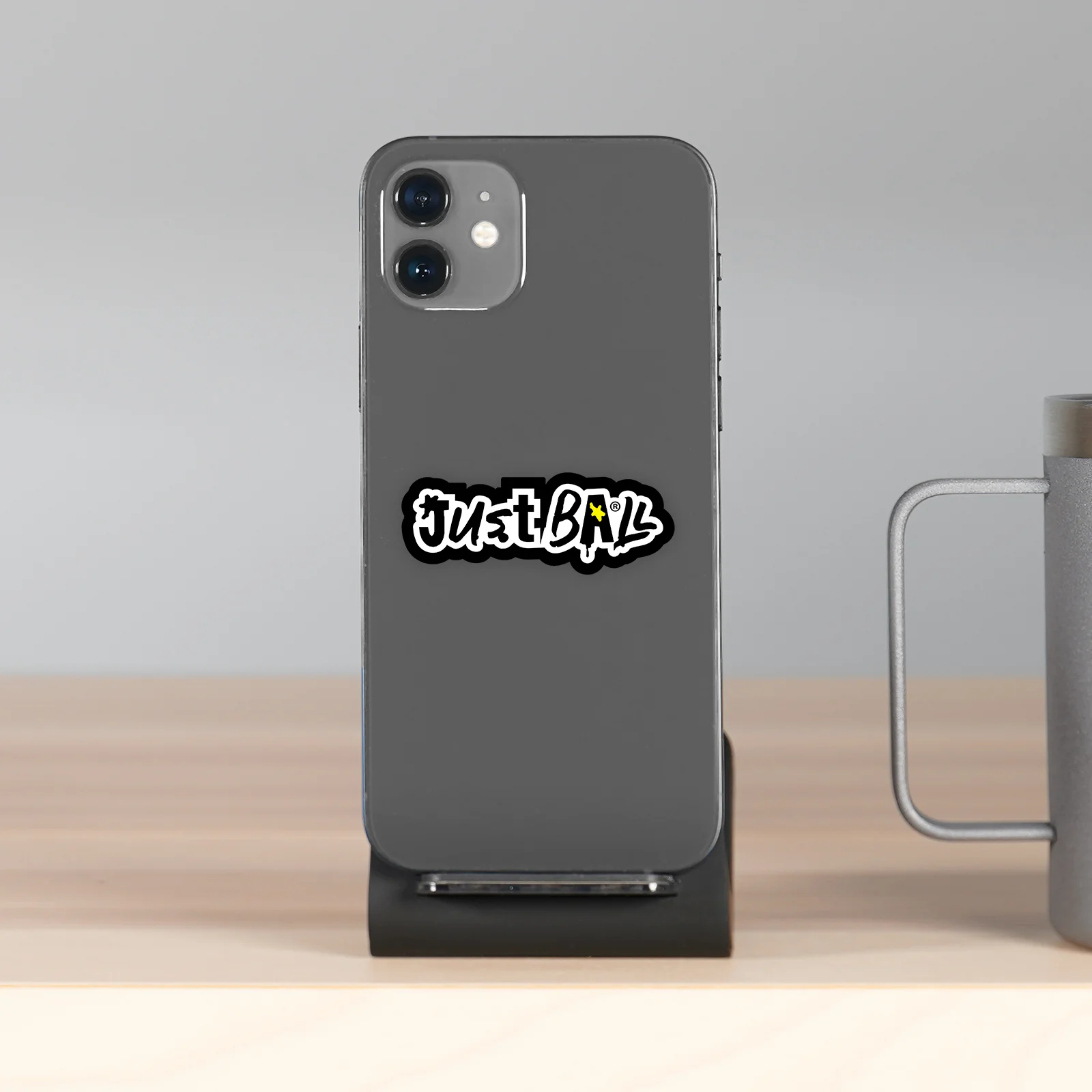 Just Ball Logo Sticker - Image 3