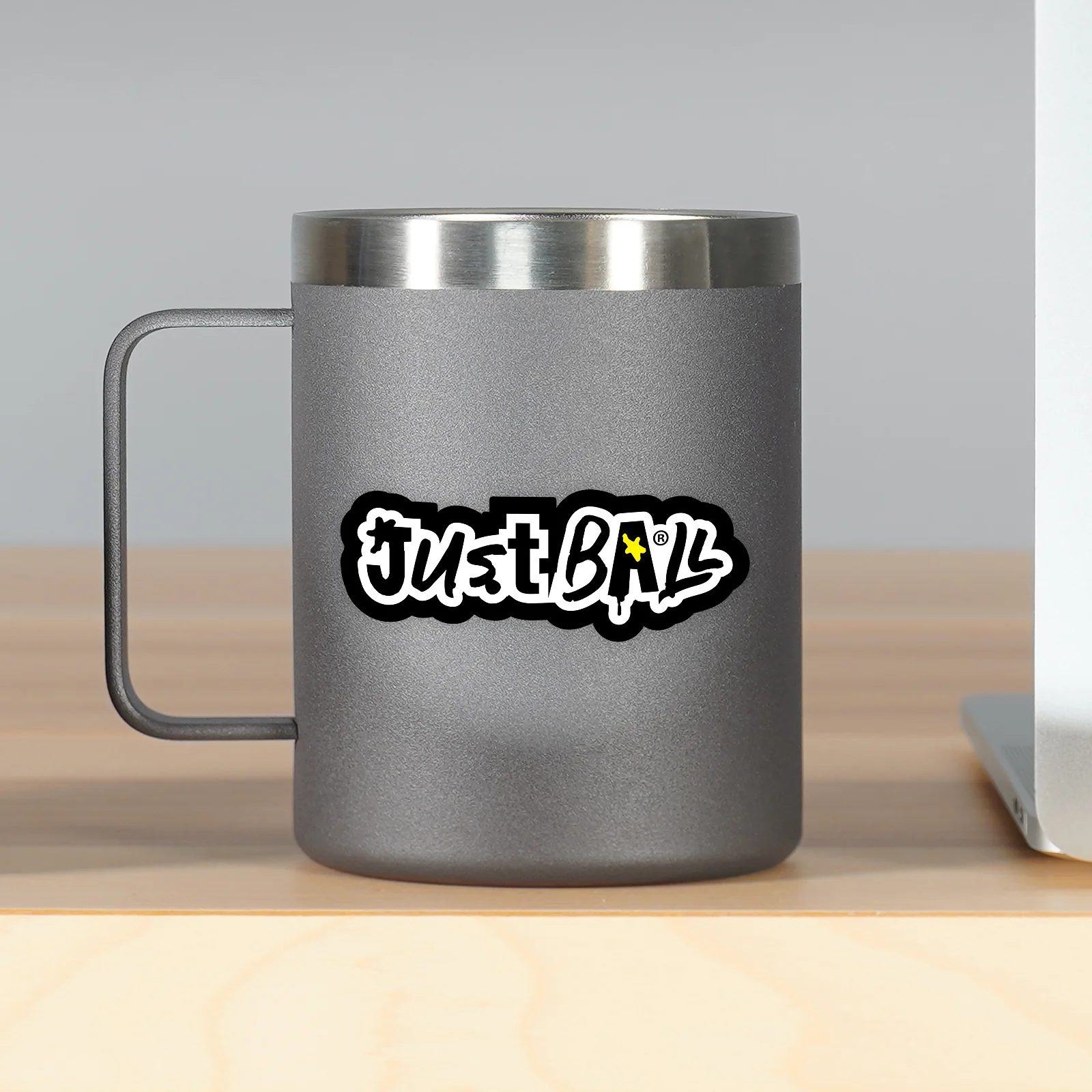 Just Ball Logo Sticker - Image 4