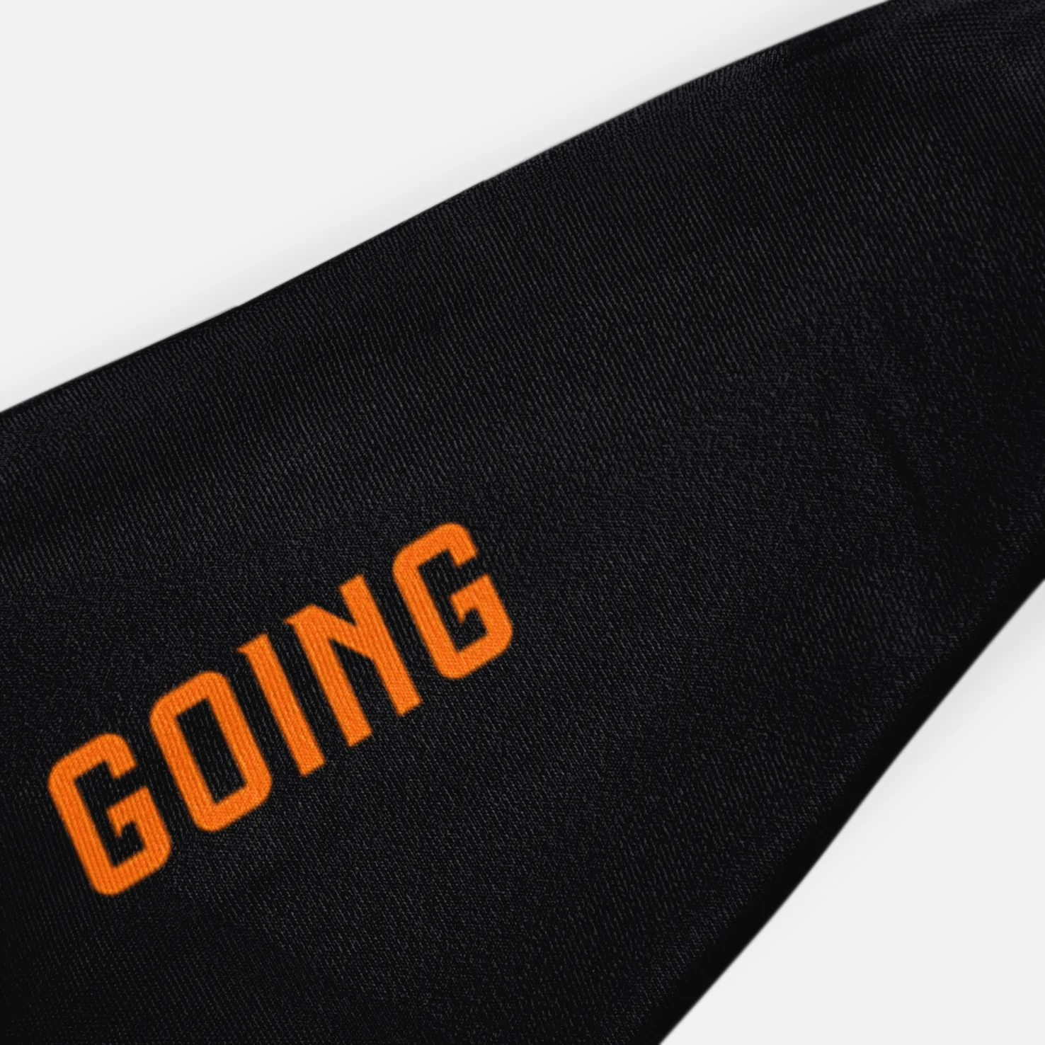 Keep Going Black Headband - Image 3