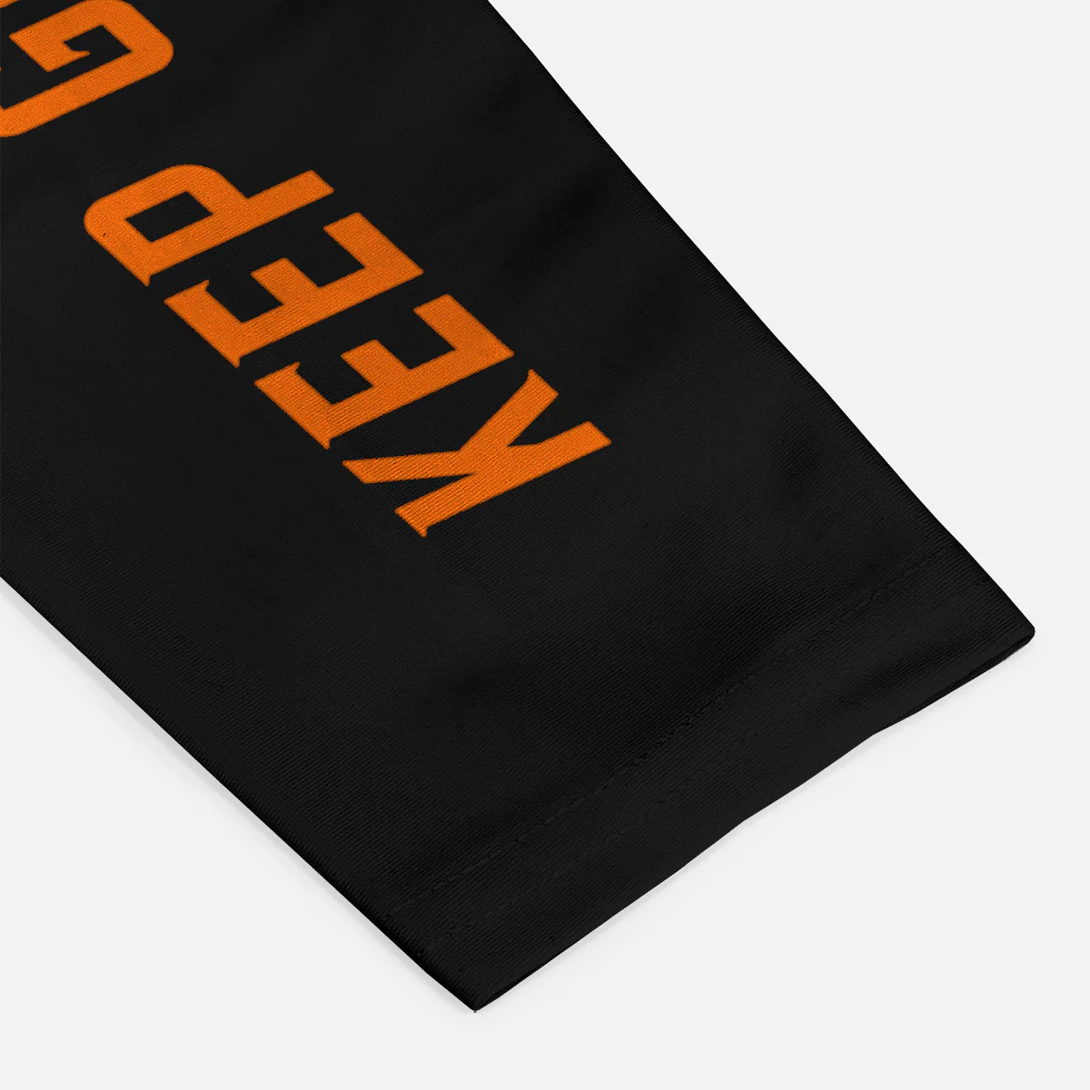 Keep Going Black Running Sleeves - Pair - Image 4