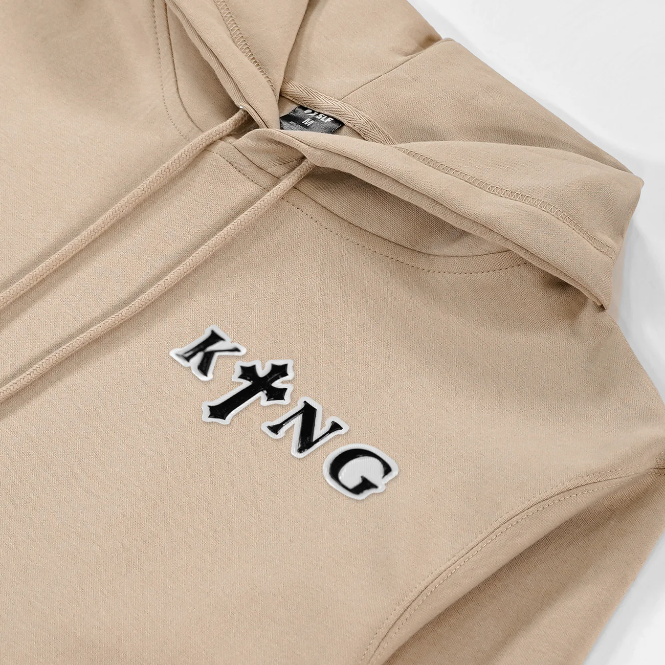 King Gothic Cross Patch Hoodie - Image 5