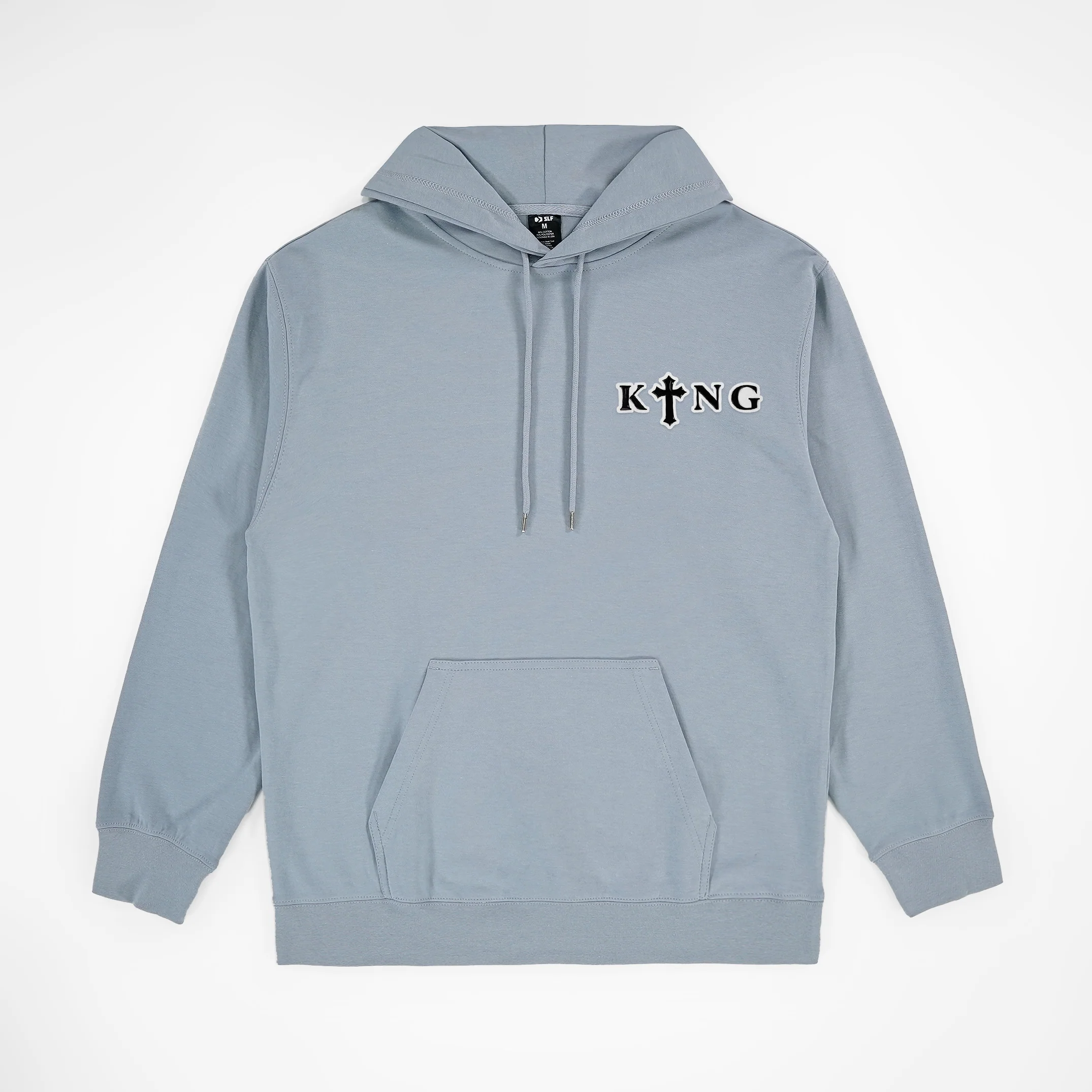 King Gothic Cross Patch Hoodie - Image 8