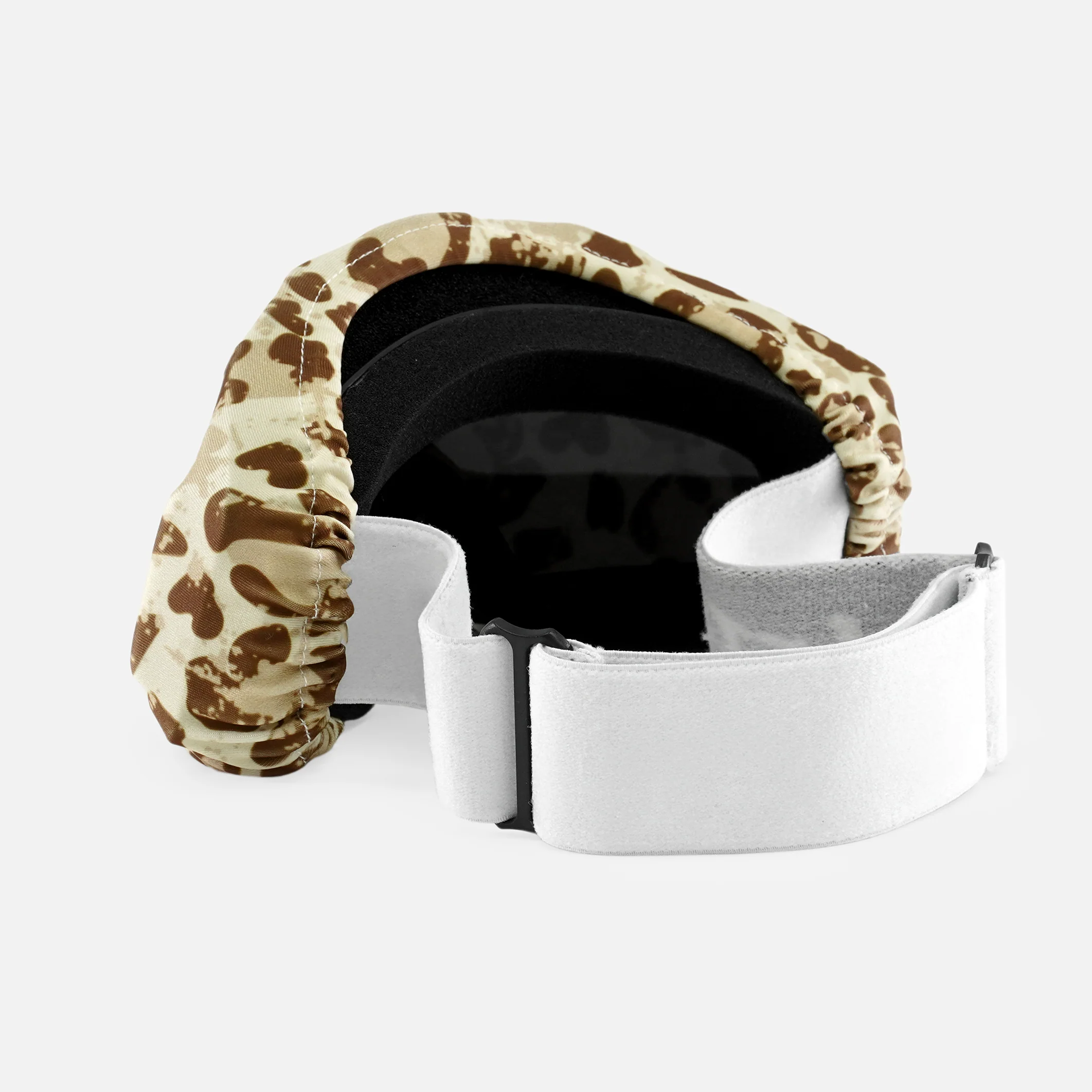 Leopard Sand Soft Goggle Cover - Image 3