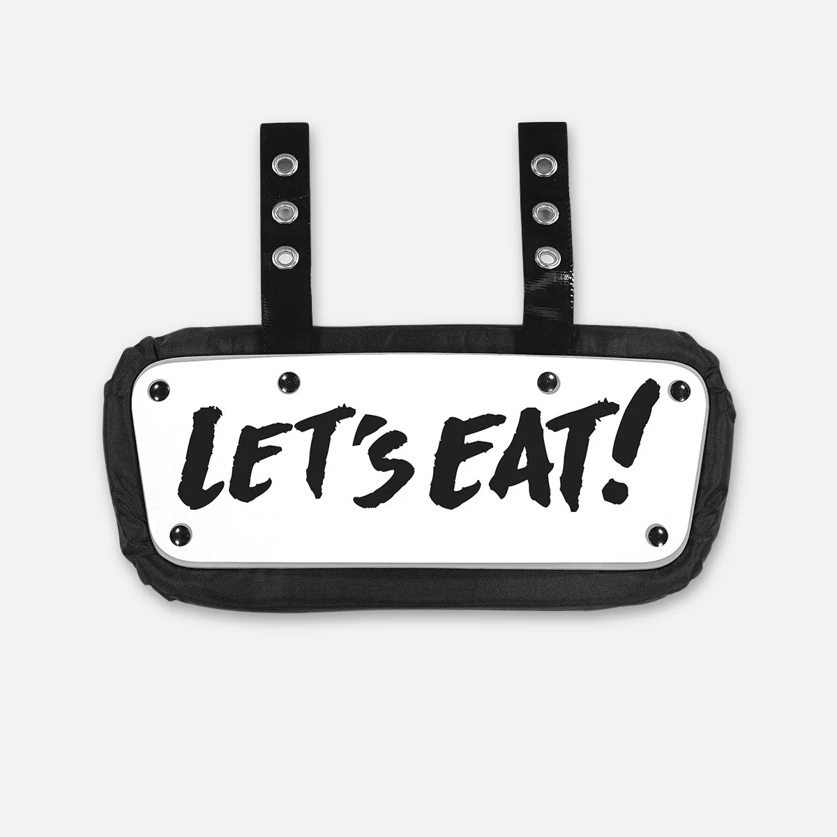Let's Eat White Sticker for Backplate - Image 5