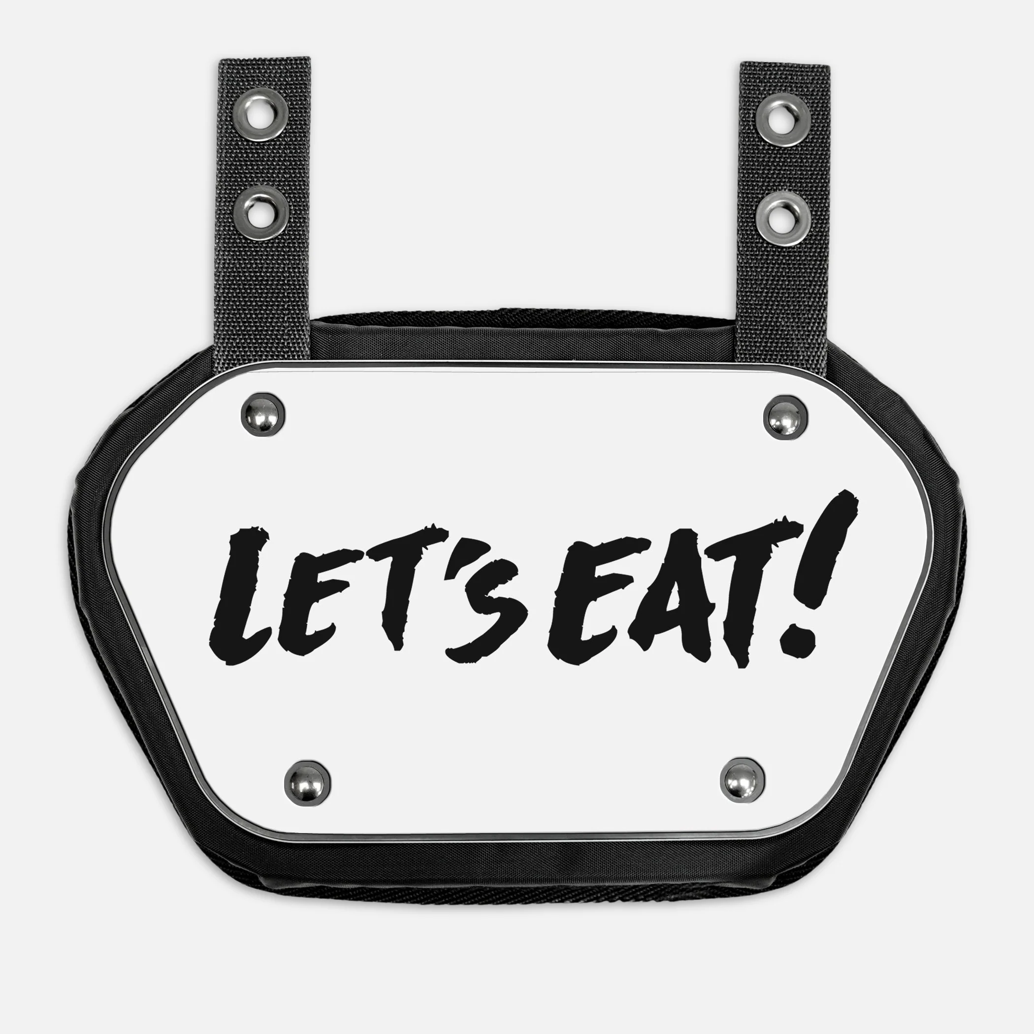 Let's Eat White Sticker for Backplate - Image 8