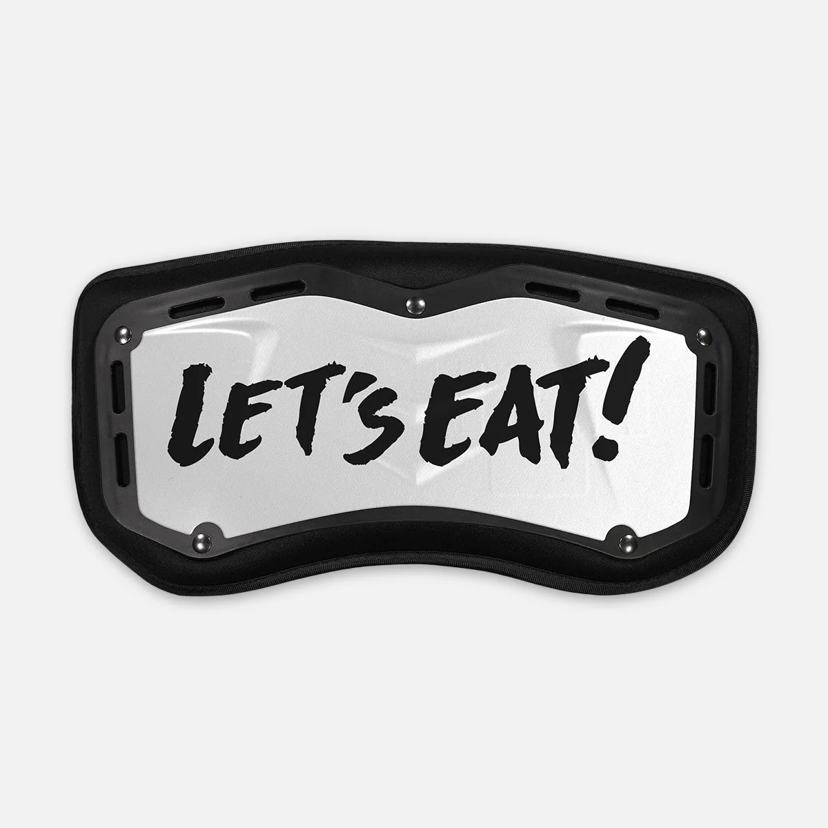 Let's Eat White Sticker for Backplate - Image 9