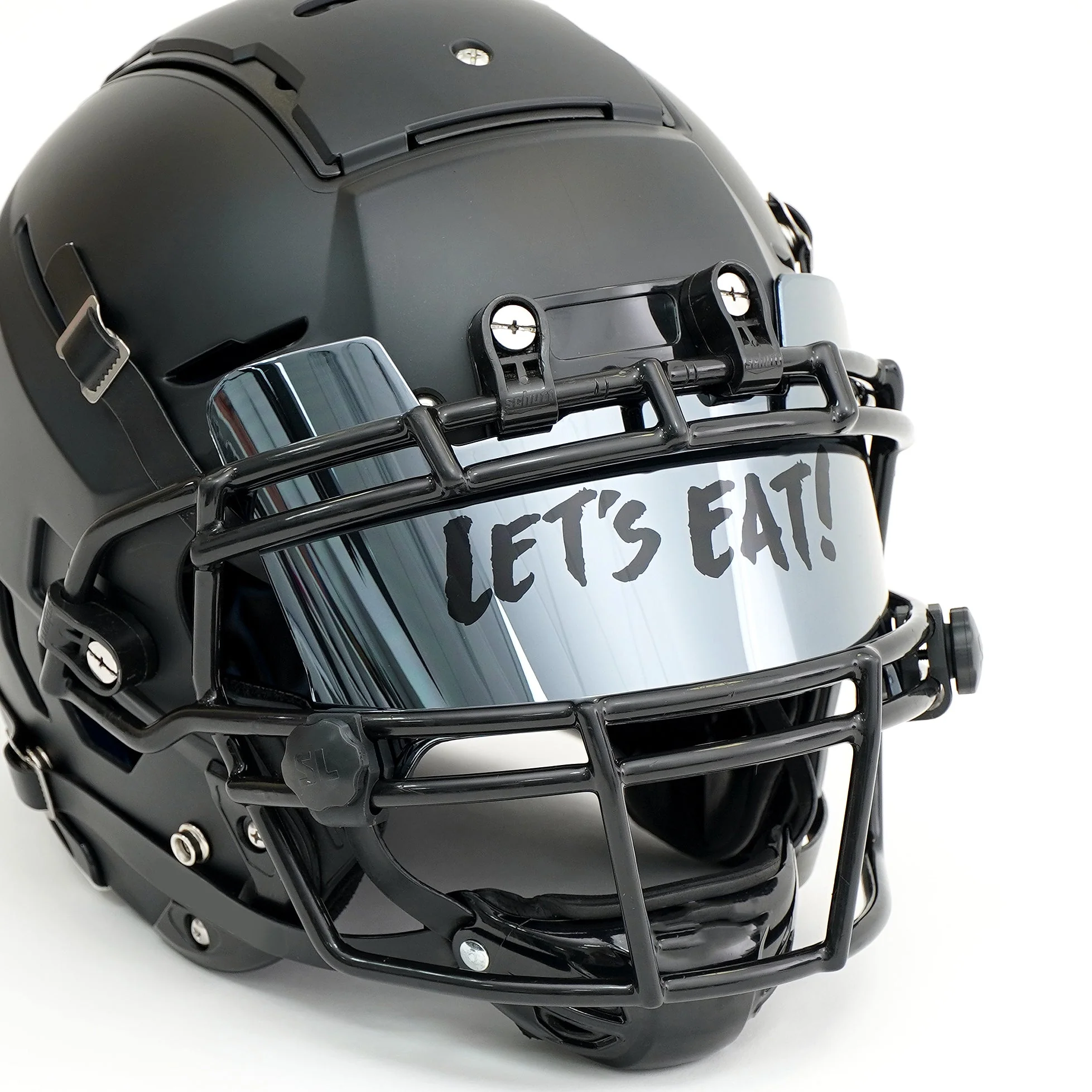 Let's Eat Silver Moonstone Helmet Eye-Shield Visor for Kids - Image 3