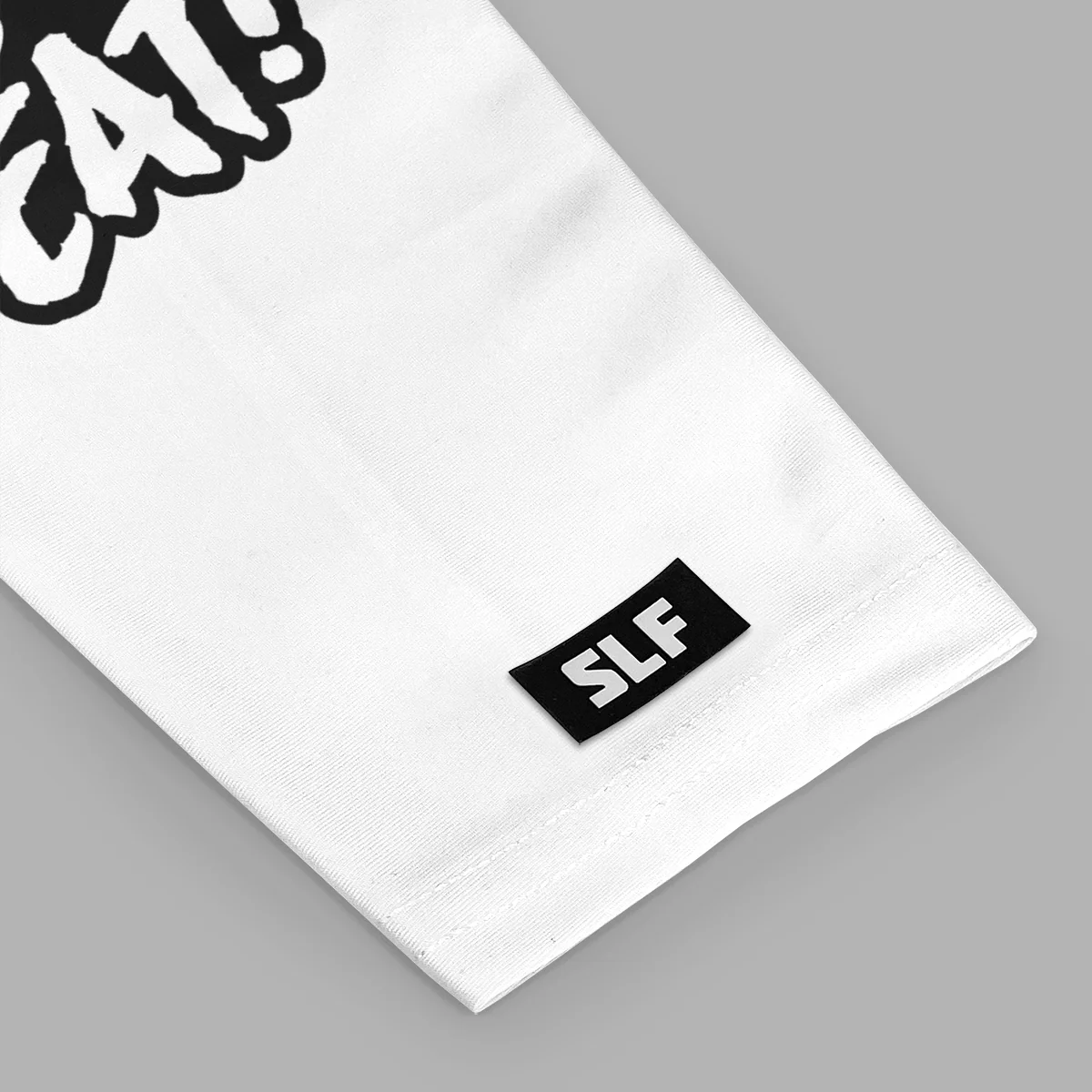 Let's Eat White Kids Arm Sleeve - Image 5
