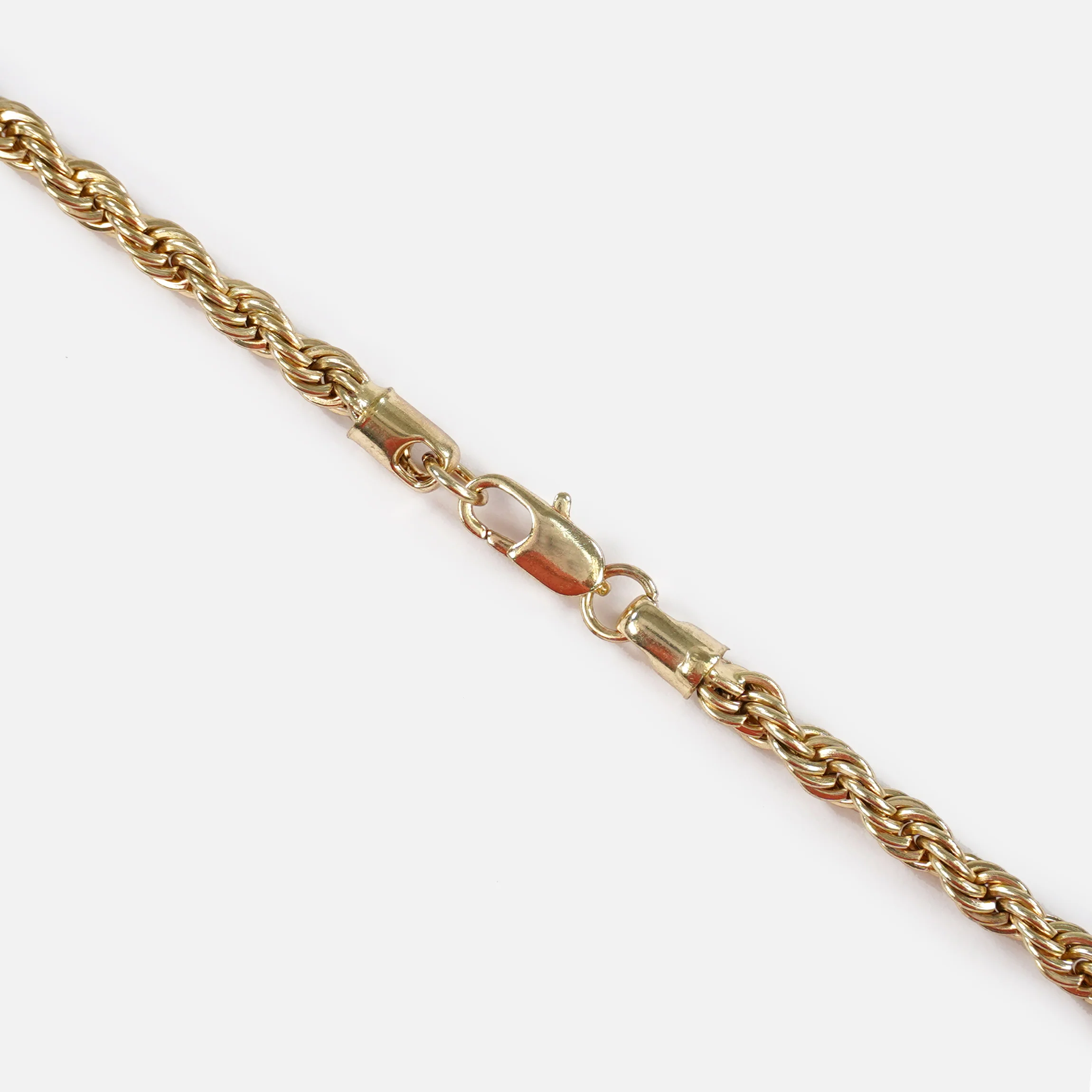 Lightning Bolt 2" Pendant with Chain Necklace - Gold Plated Stainless Steel - Image 4
