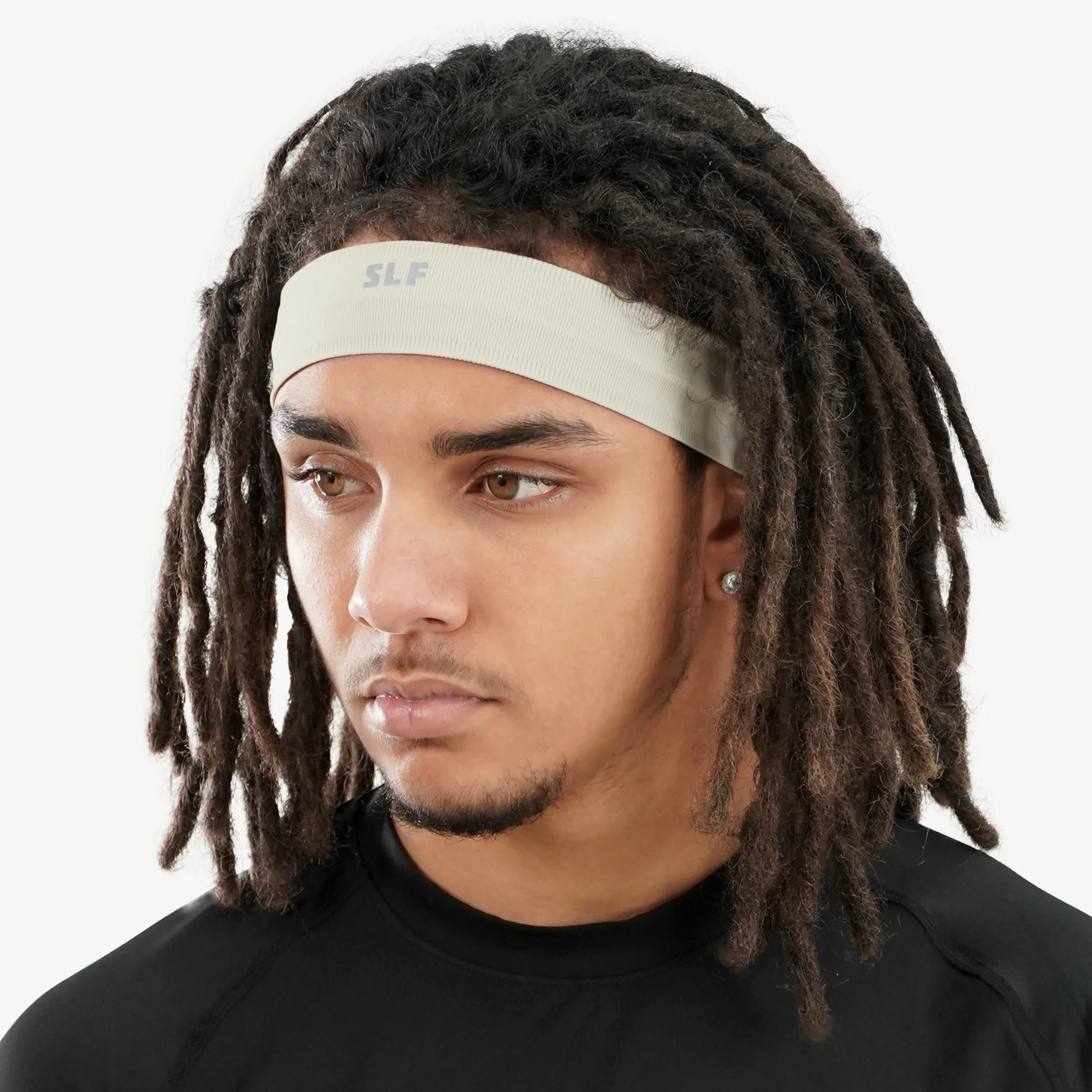 Limestone Non-Slip Elastic Headband - Image 3
