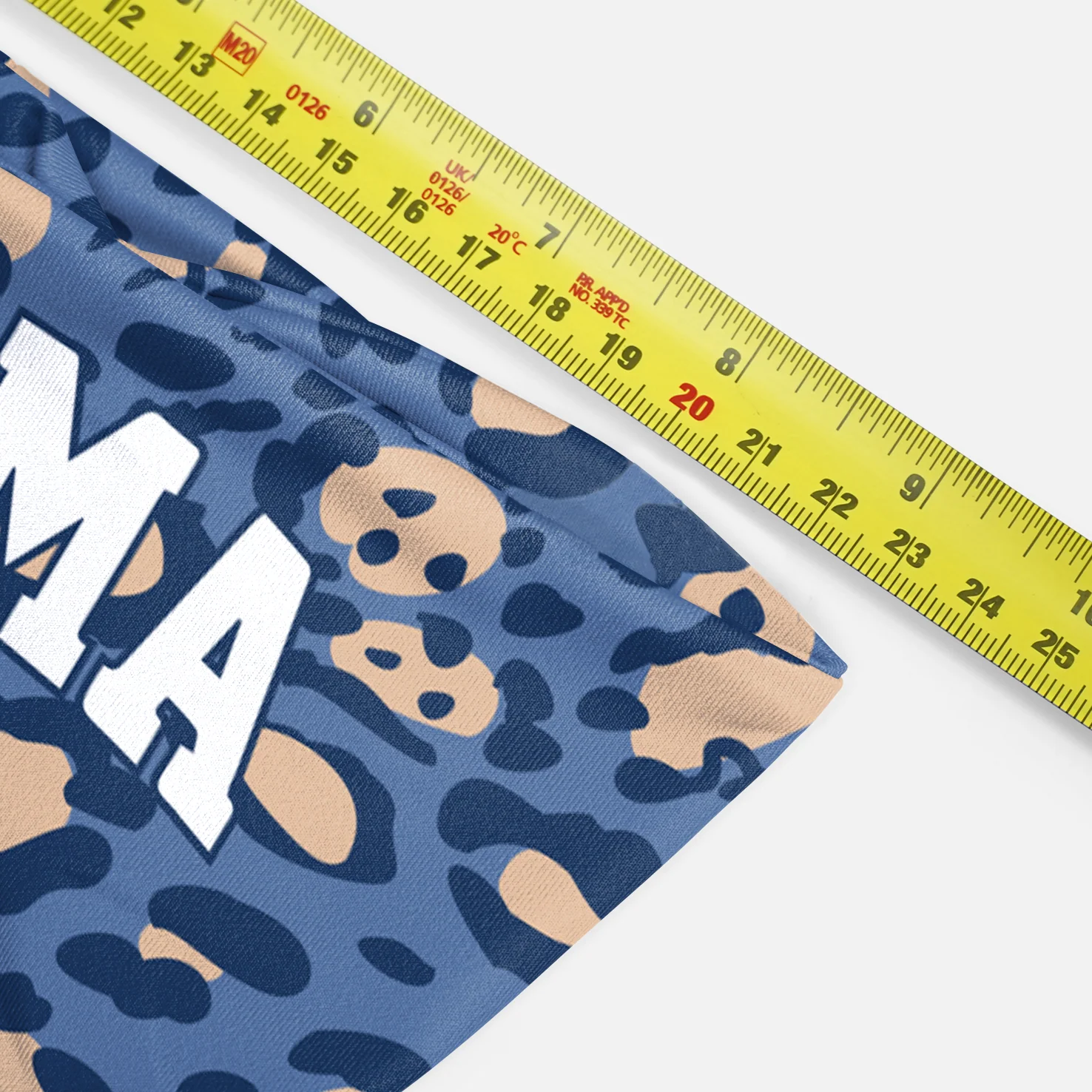 Mama Denim Leopard Headband - Image 5