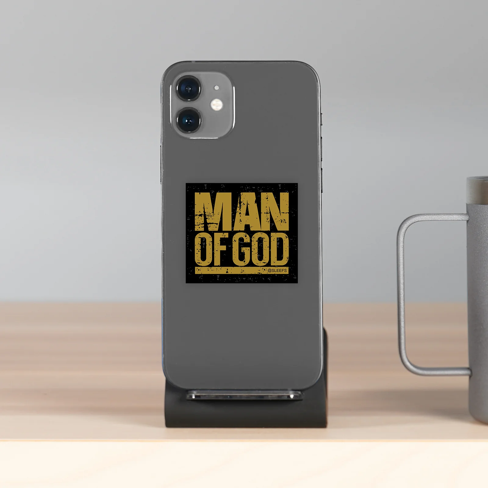Man of God Sticker - Image 3