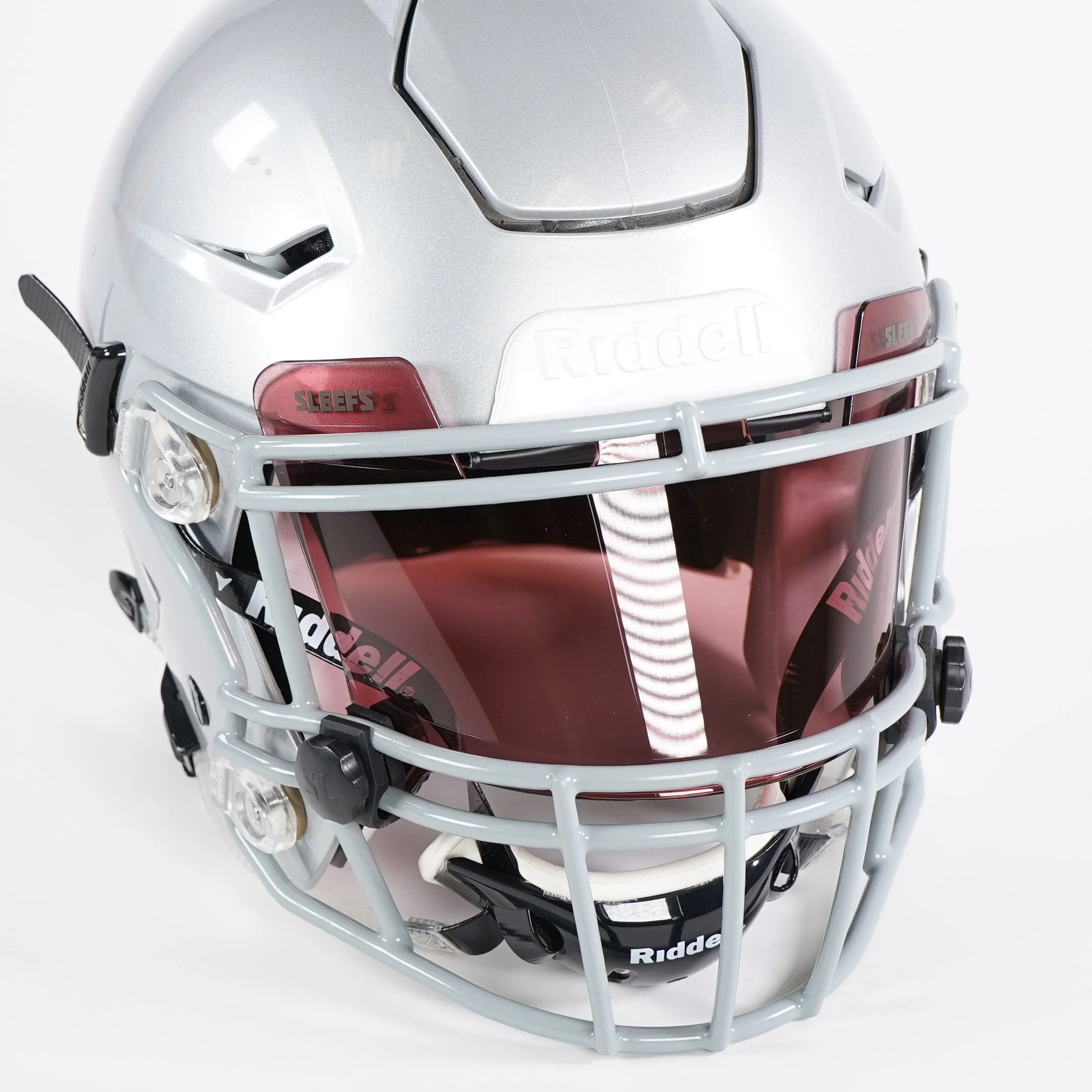 Mauve Red Clear Helmet Eye-Shield Visor for Kids - Image 4