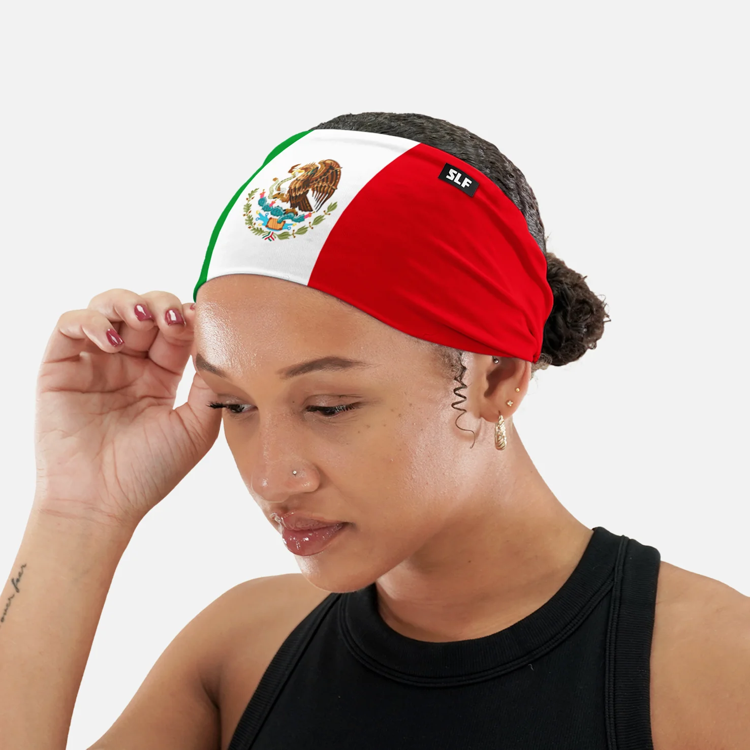 Mexico Flag Headband - Image 4