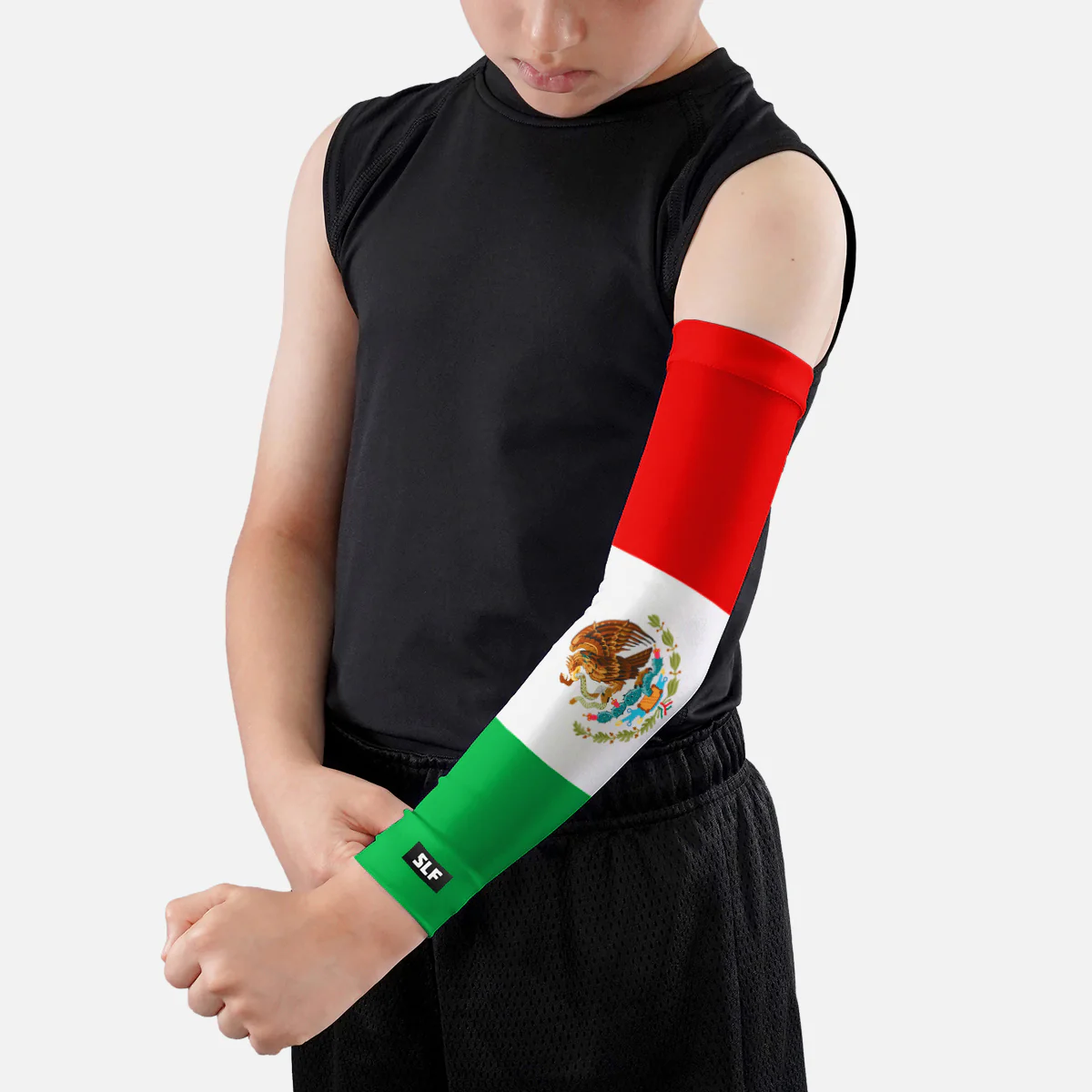 Mexico Flag Kids Arm Sleeve - Image 5