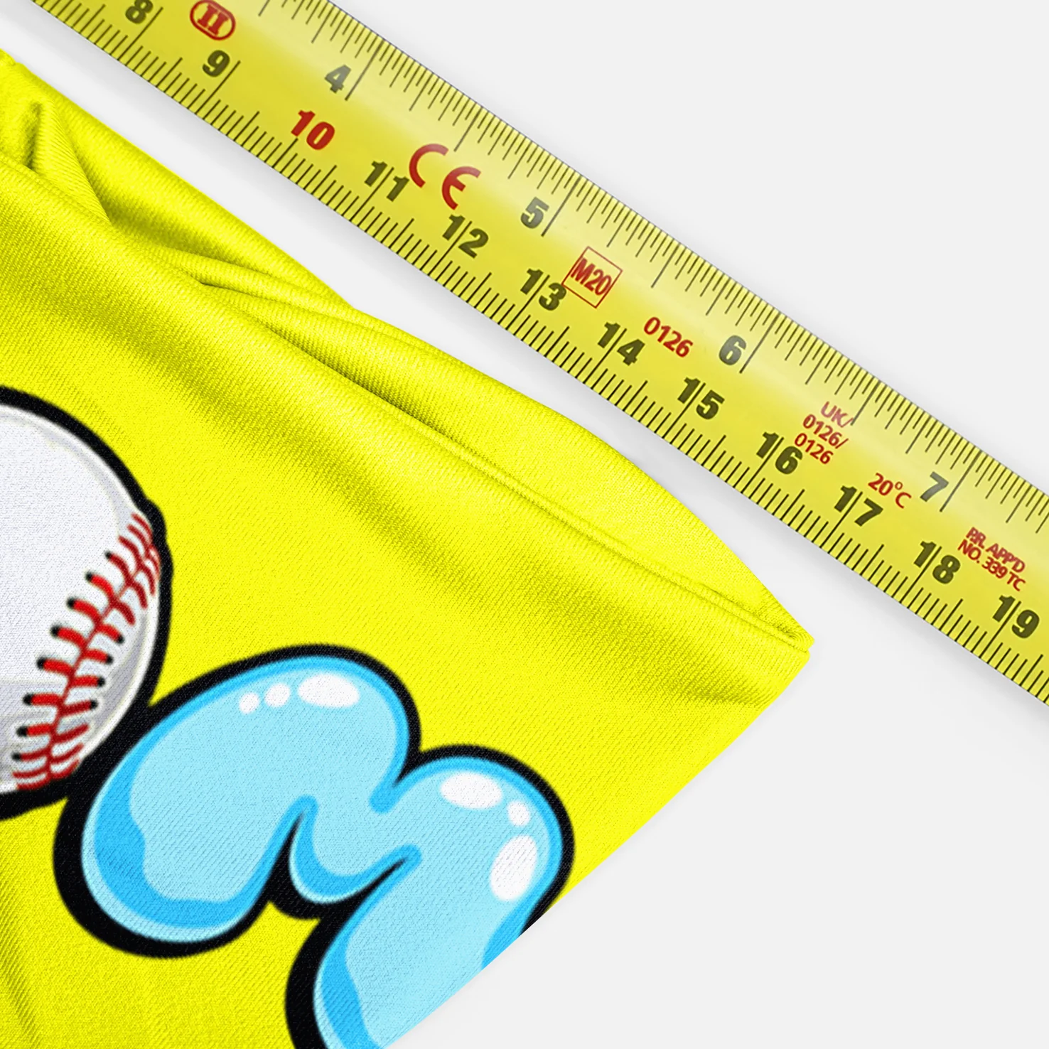MOM Neon Pop Baseball Kids Headband - Image 5