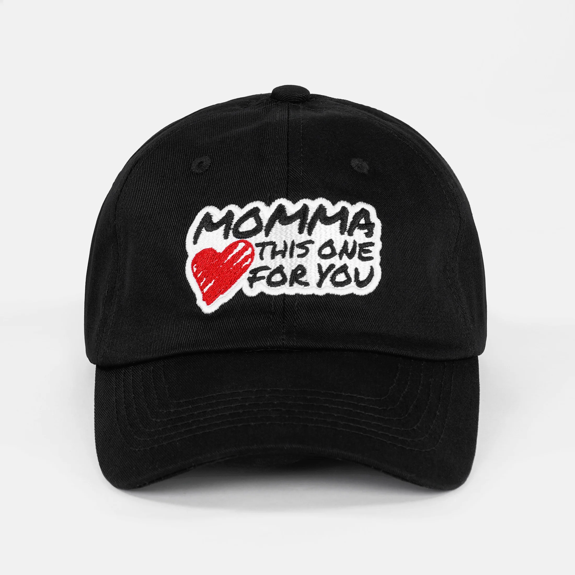 Momma Black Dad Hat - Image 3