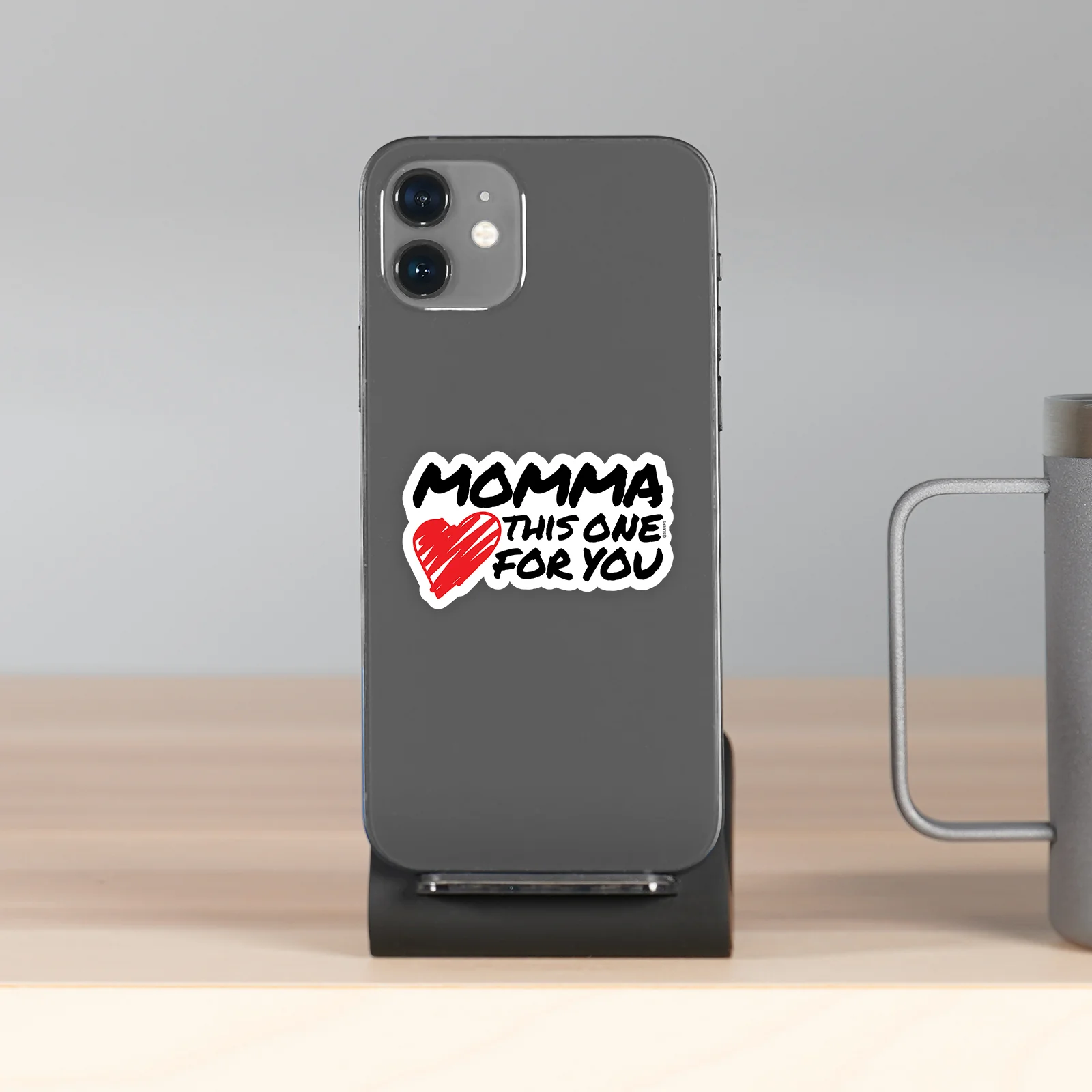 Momma Logo Sticker - Image 3