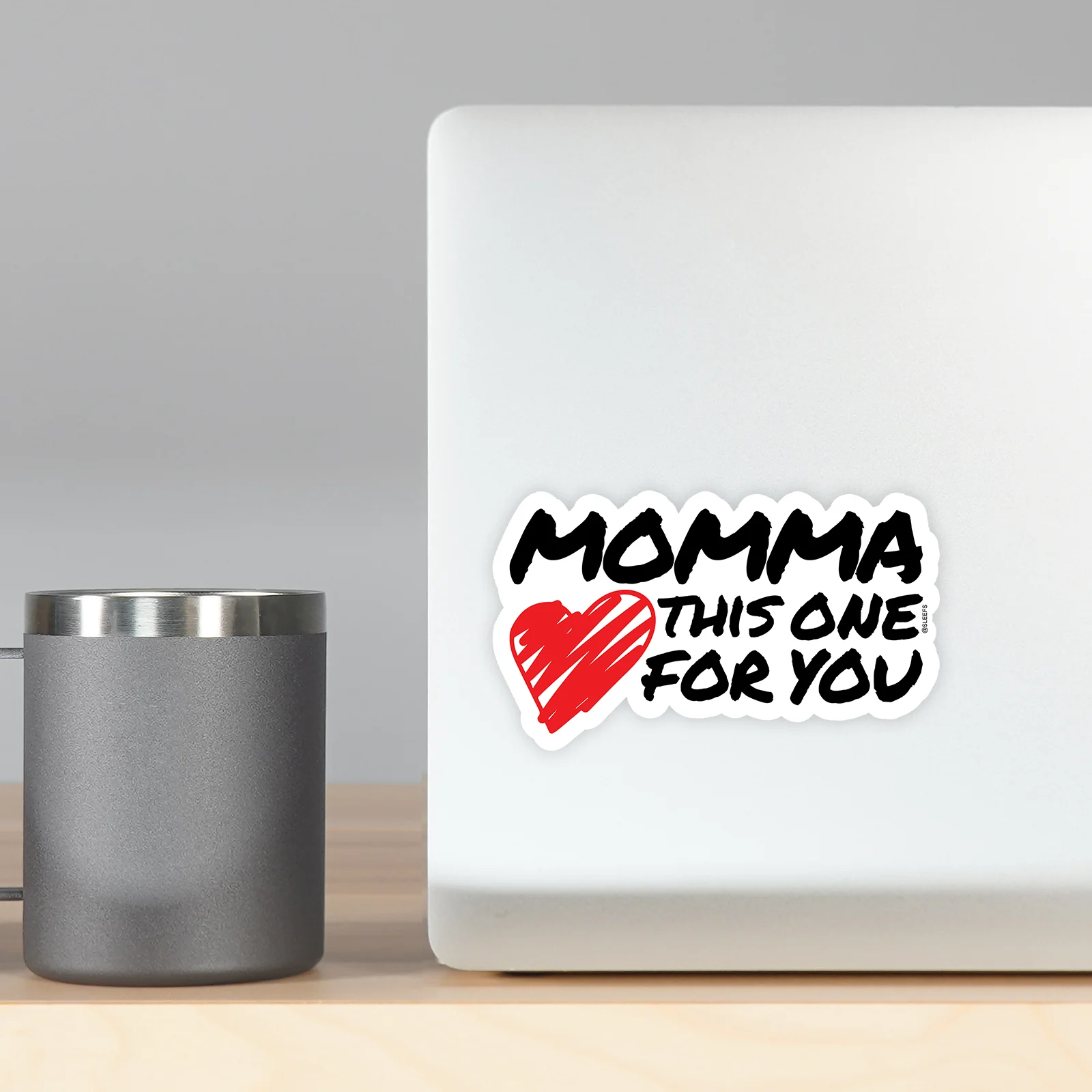 Momma Logo Sticker - Image 5