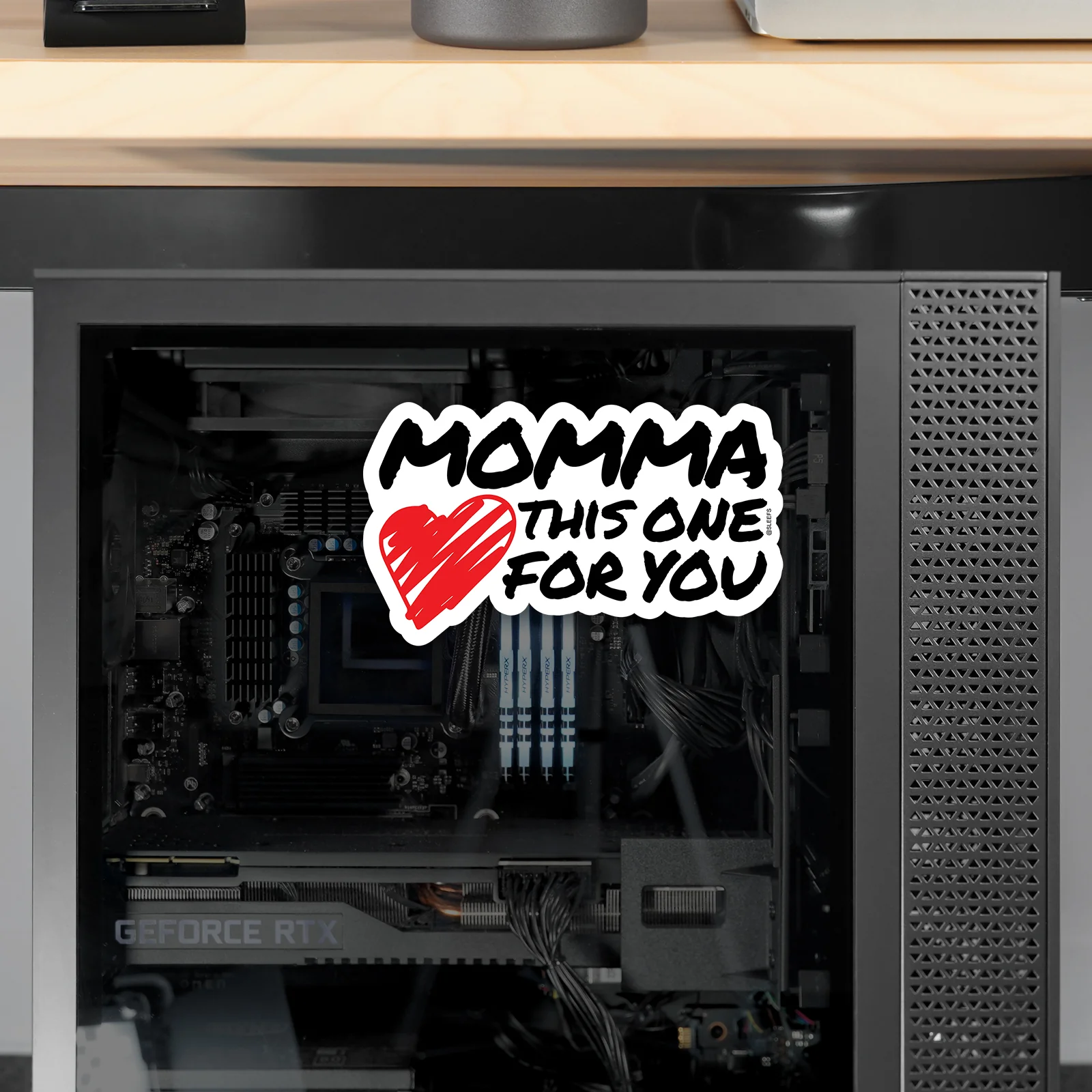 Momma Logo Sticker - Image 6