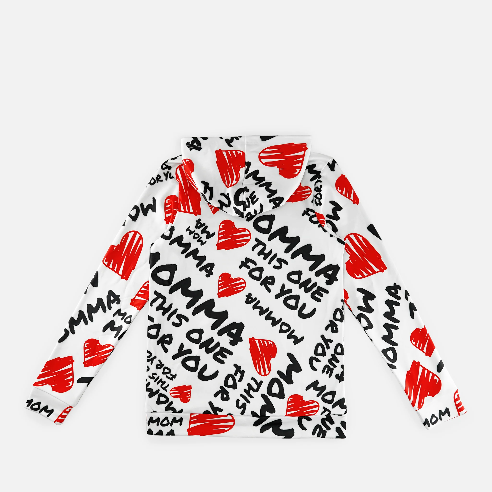Momma Pattern Hoodie - Big - Image 2