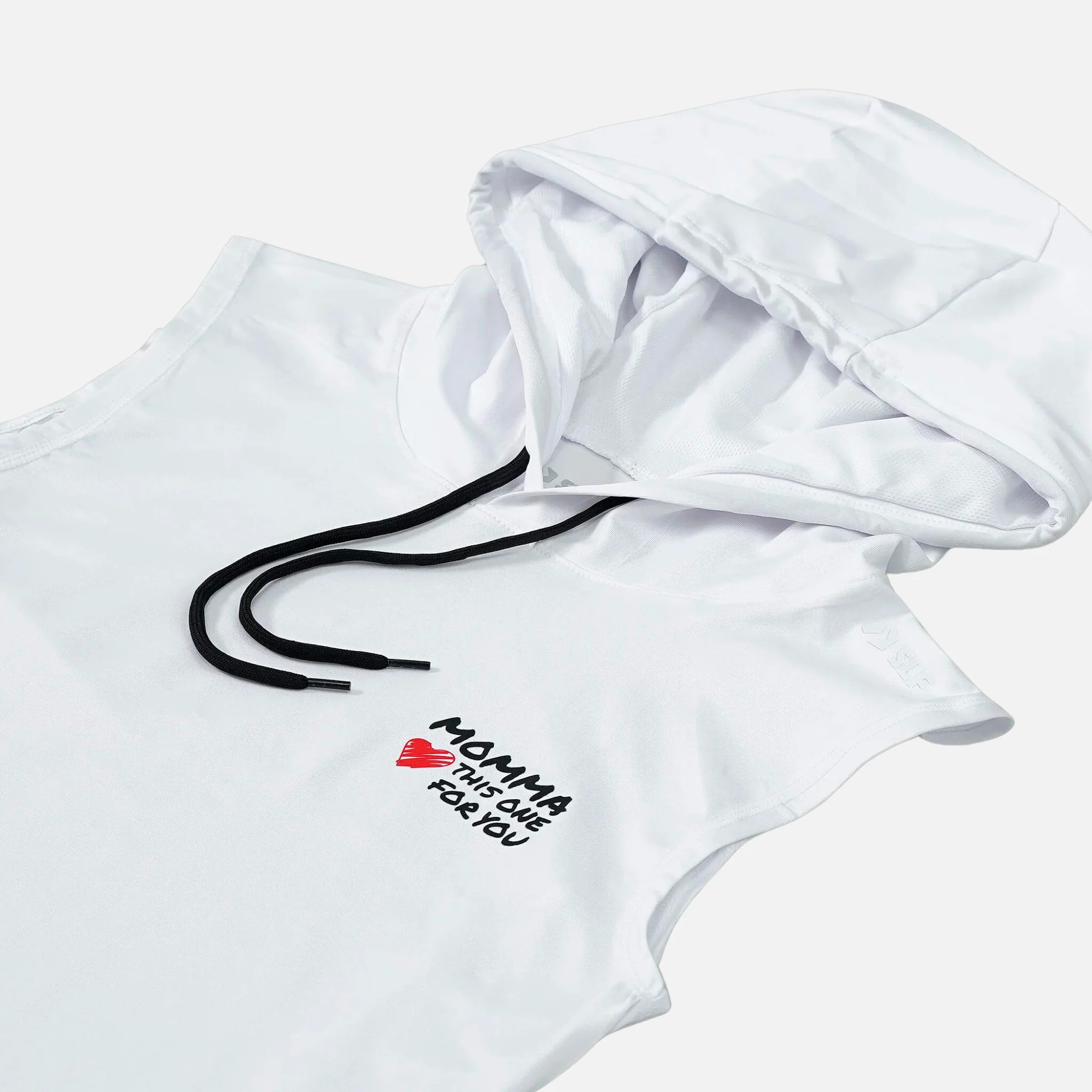 Momma Sleeveless Compression Hoodie - Image 3
