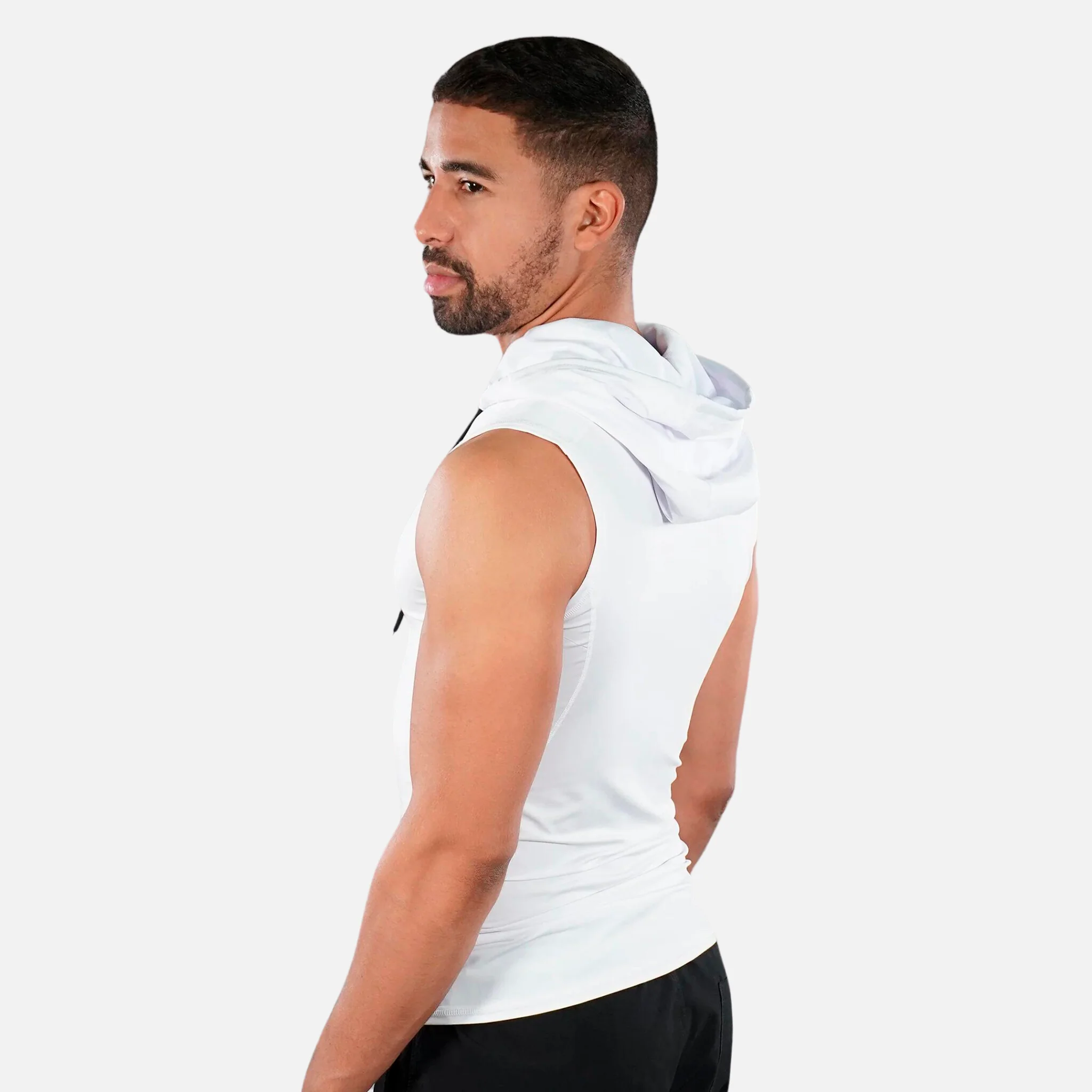 Momma Sleeveless Compression Hoodie - Image 7