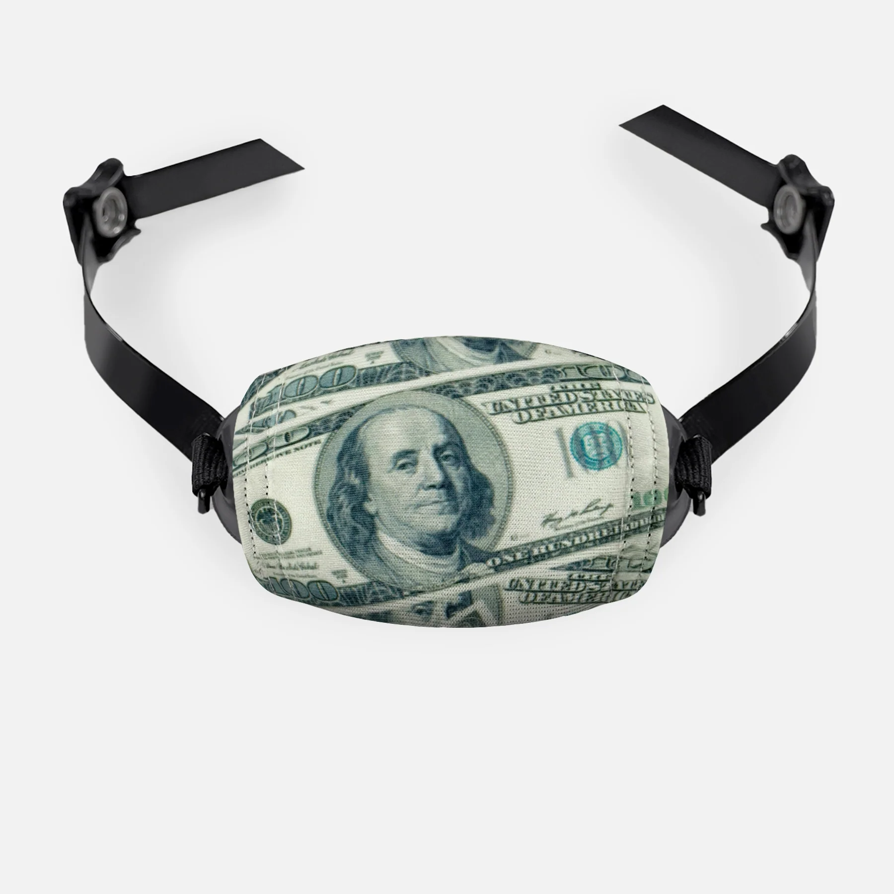 Money Benjamins Chin Strap Cover - Image 3