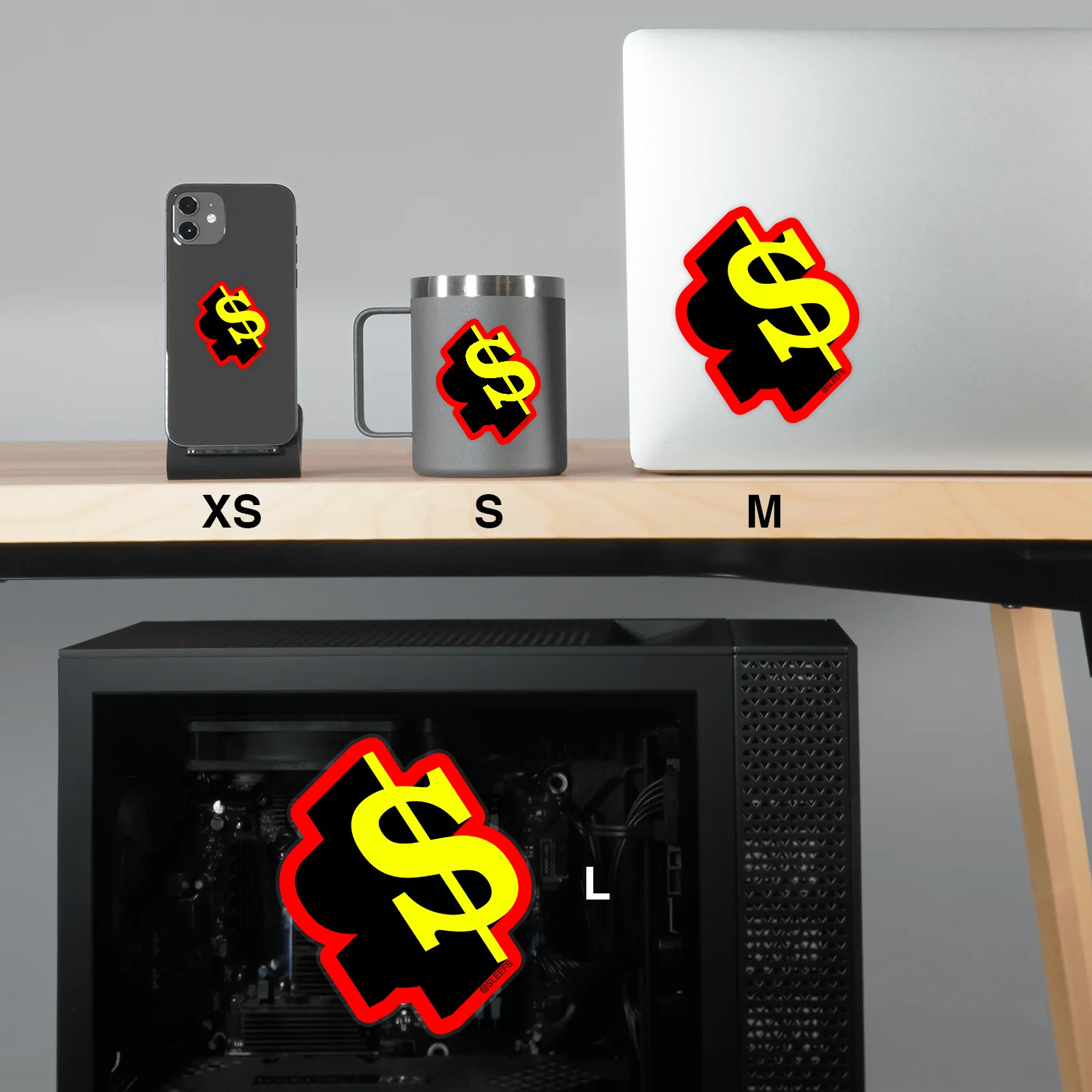 Money Sign Sticker - Image 2