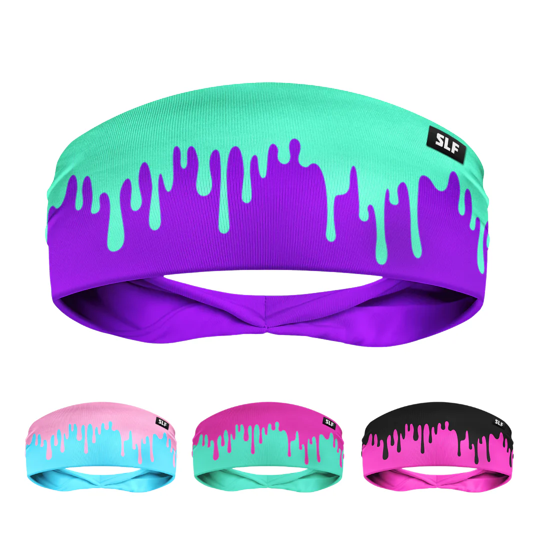 Neon Drip Headband