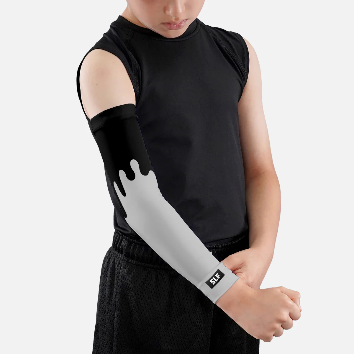 Neon Drip Kids Arm Sleeve - Image 12