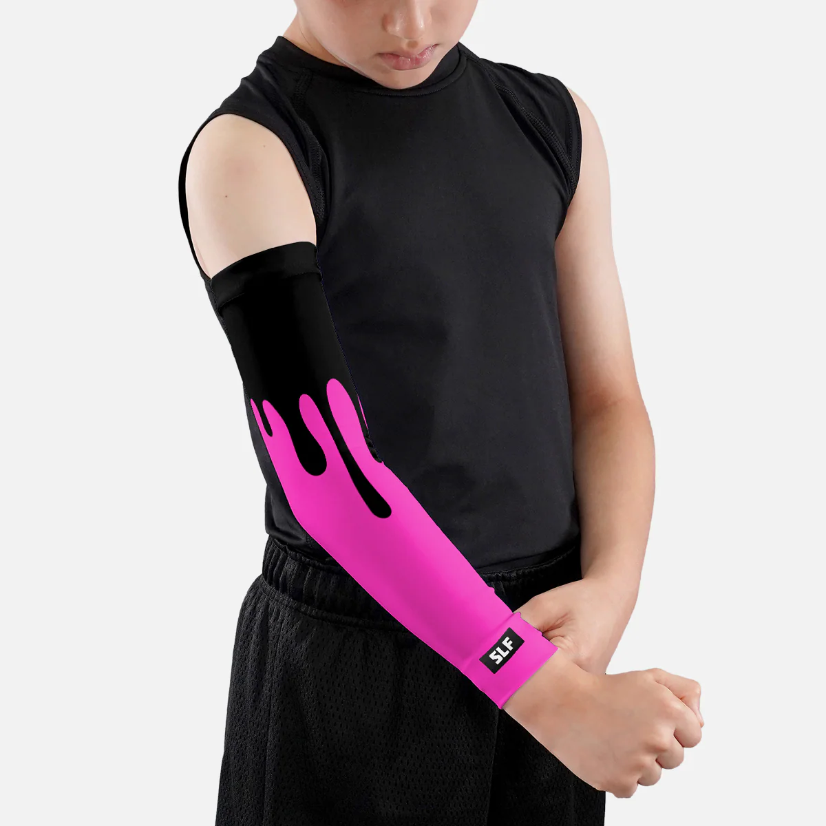 Neon Drip Kids Arm Sleeve - Image 17