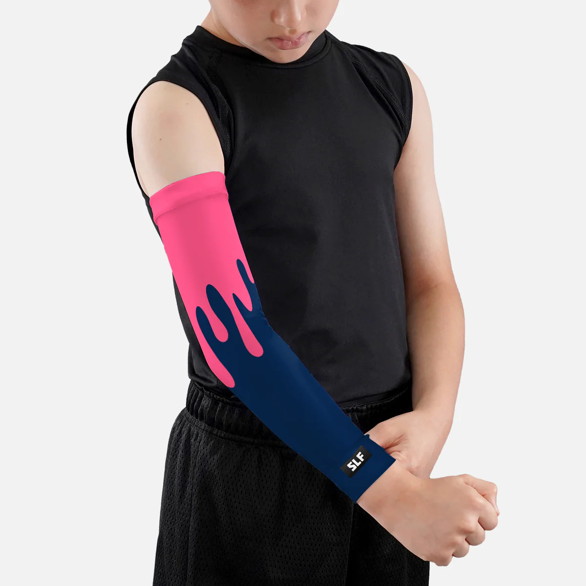 Neon Drip Kids Arm Sleeve - Image 22