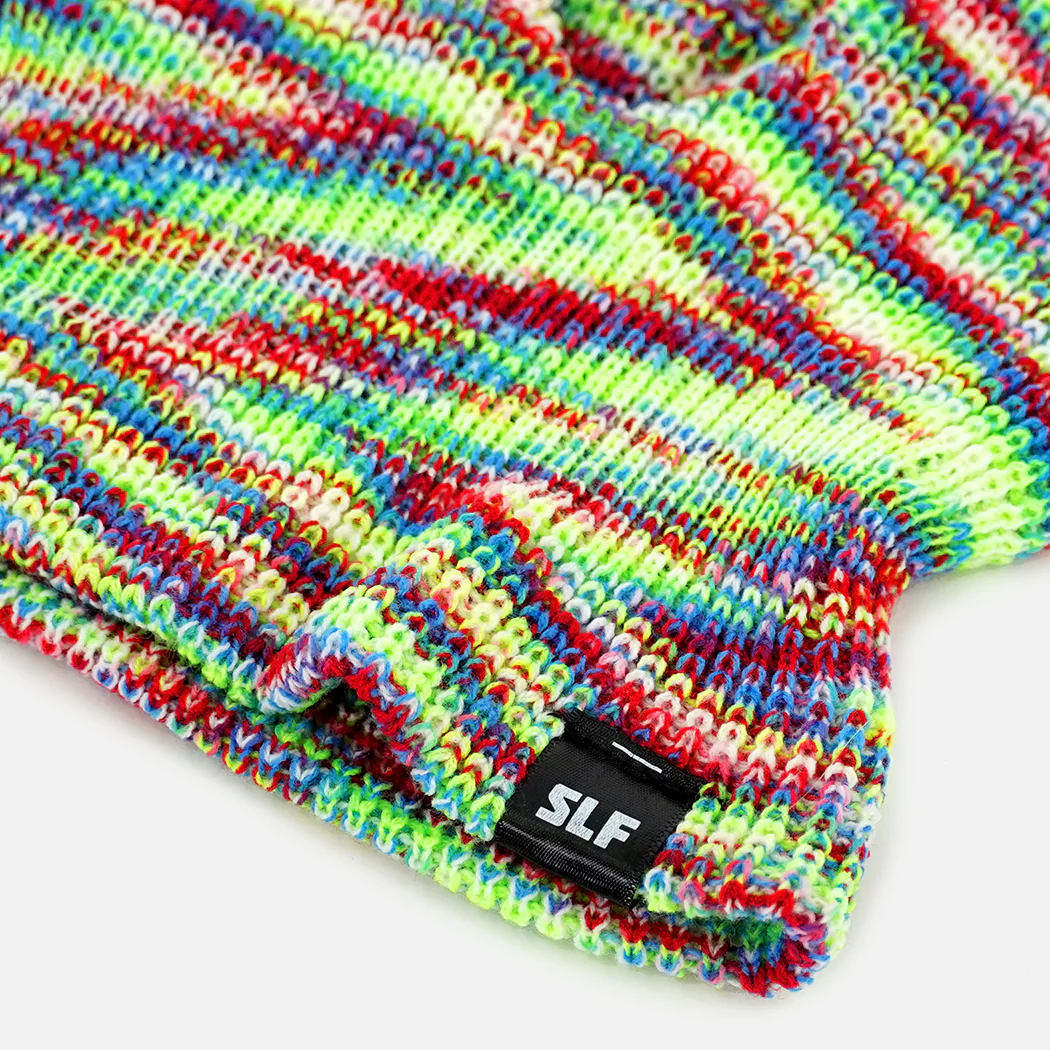 Neon Green Red Ski Mask - Image 5
