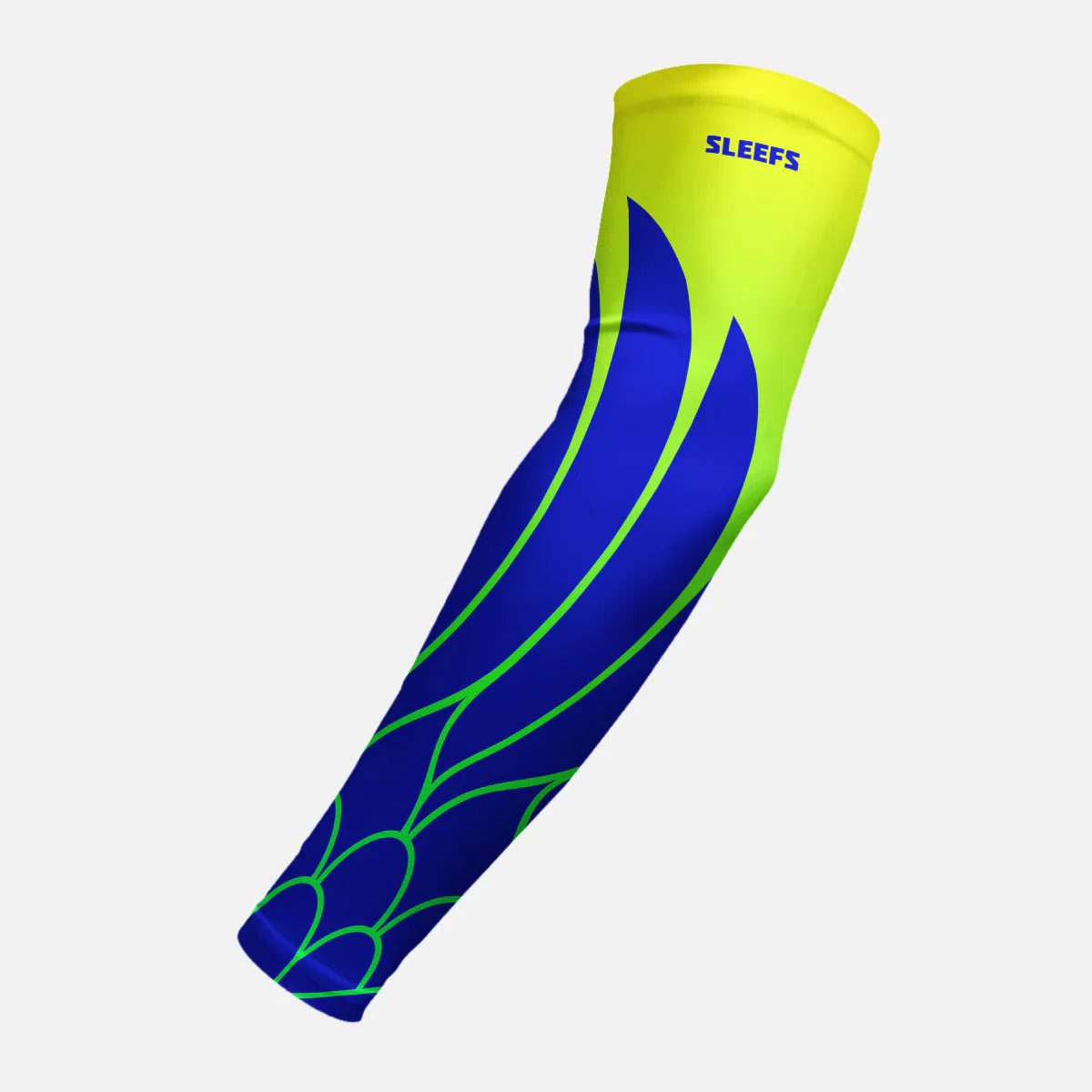 Neon Wings Green and Pink Arm Sleeves Pair - Image 8