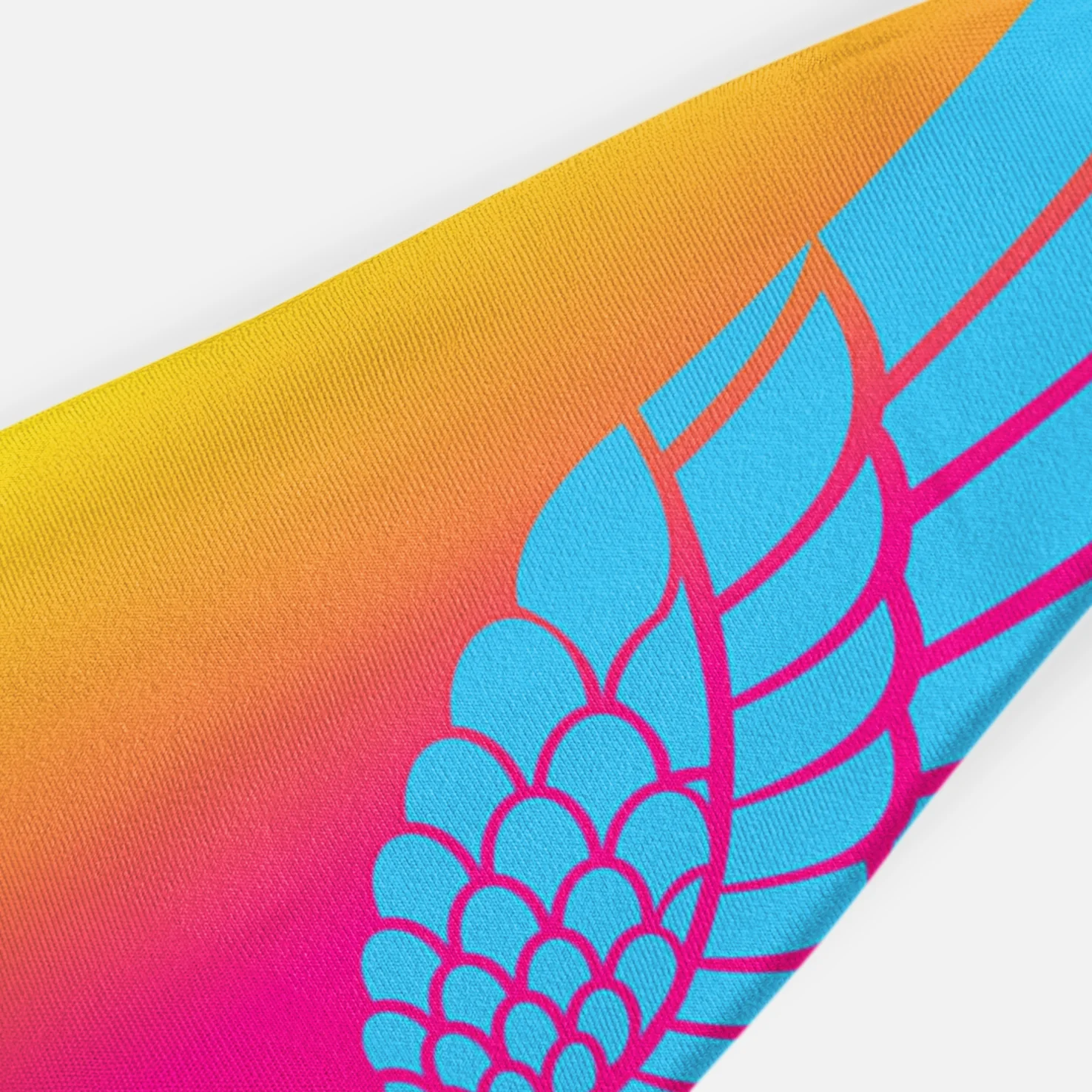 Neon Wings Sunset Headband - Image 3