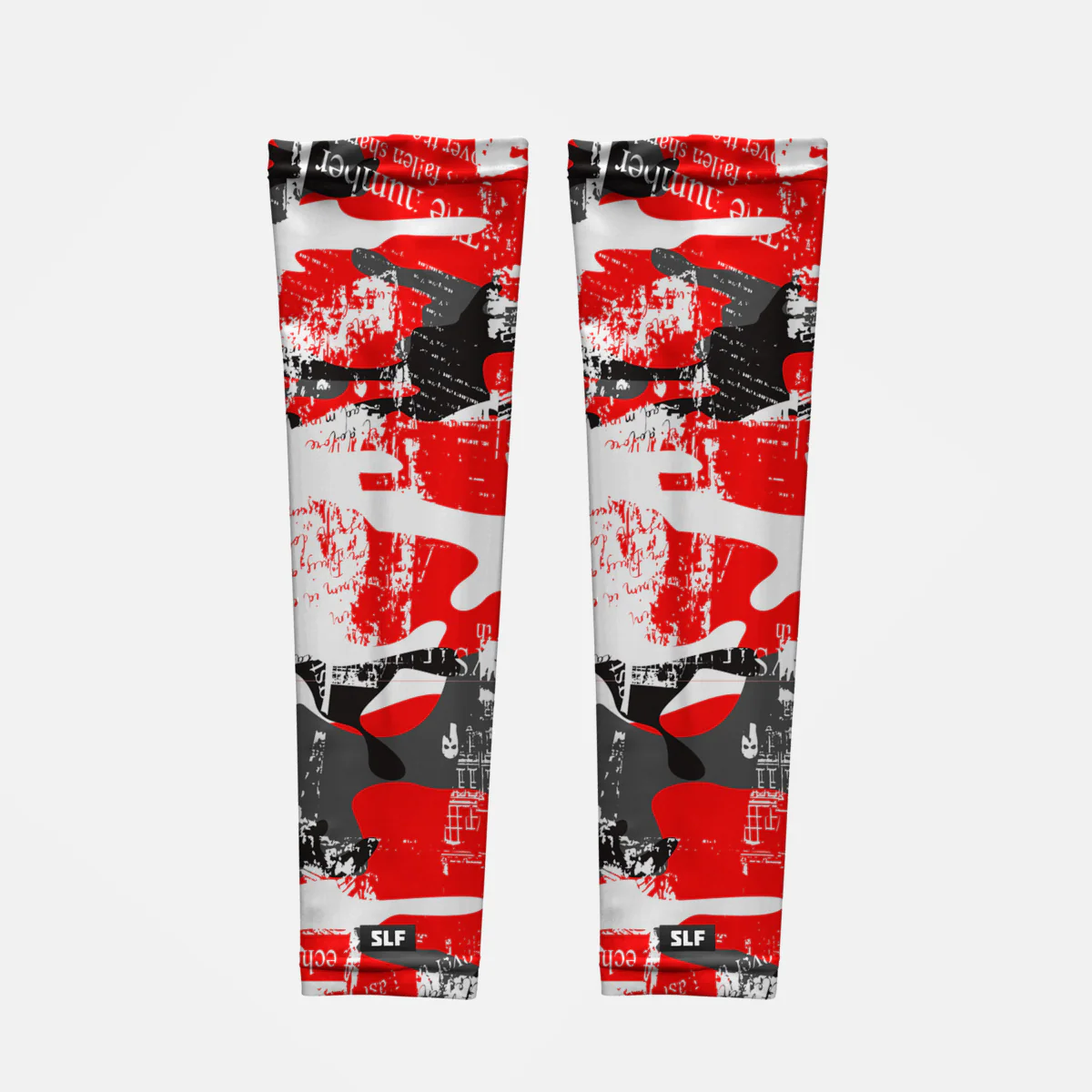 Newspaper Camo UV Arm Sleeves (pair) - Image 26