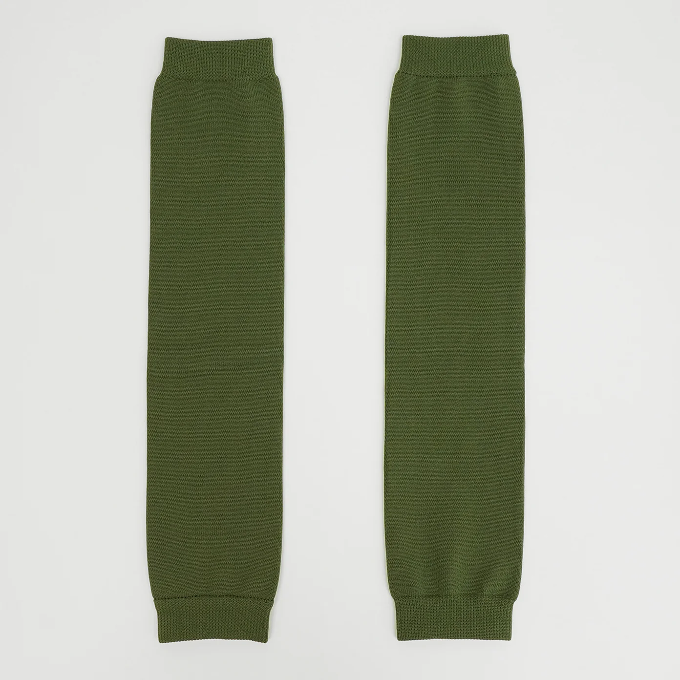 Olive Green Scrunchie Leg Sleeves - Image 3