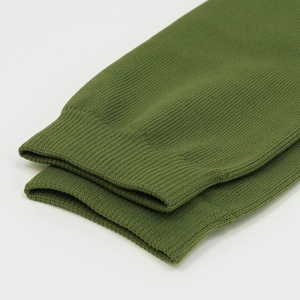 Olive Green Scrunchie Leg Sleeves - Image 4