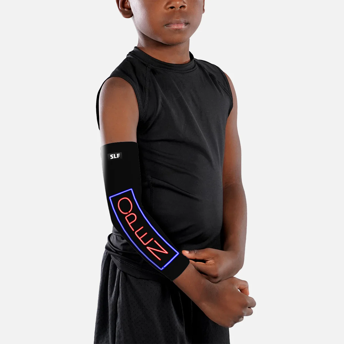 Open Neon Kids Arm Sleeve - Image 2