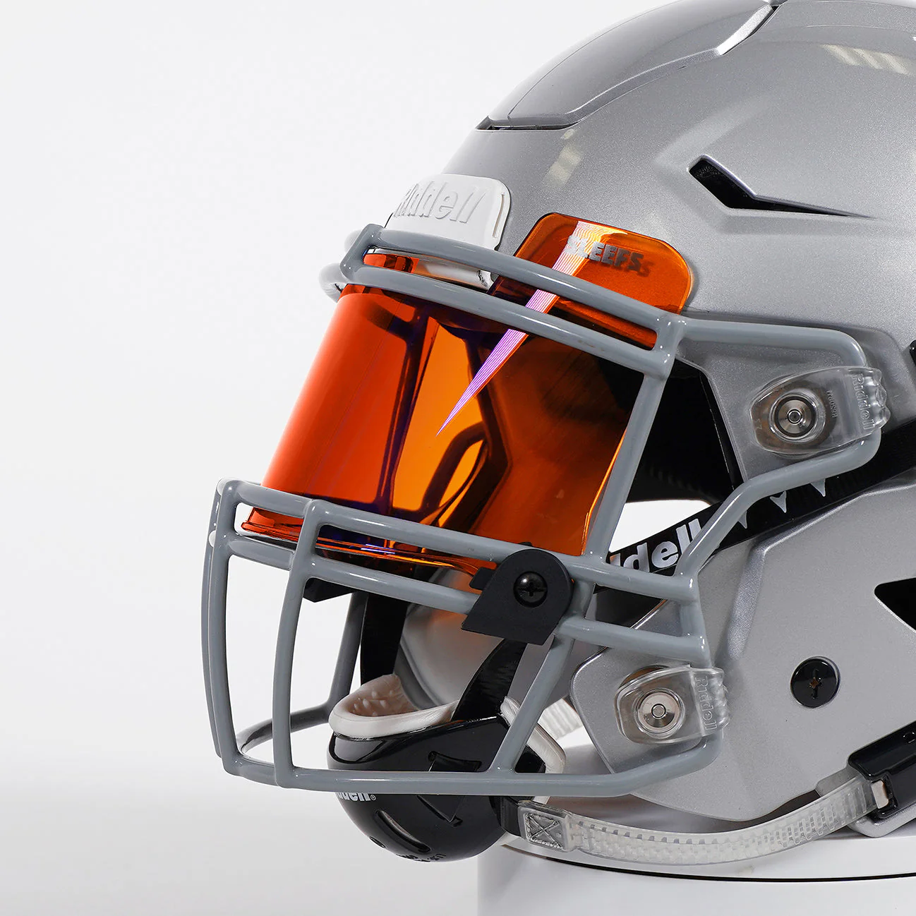 Orange Clear Helmet Eye-Shield Visor for Kids - Image 4