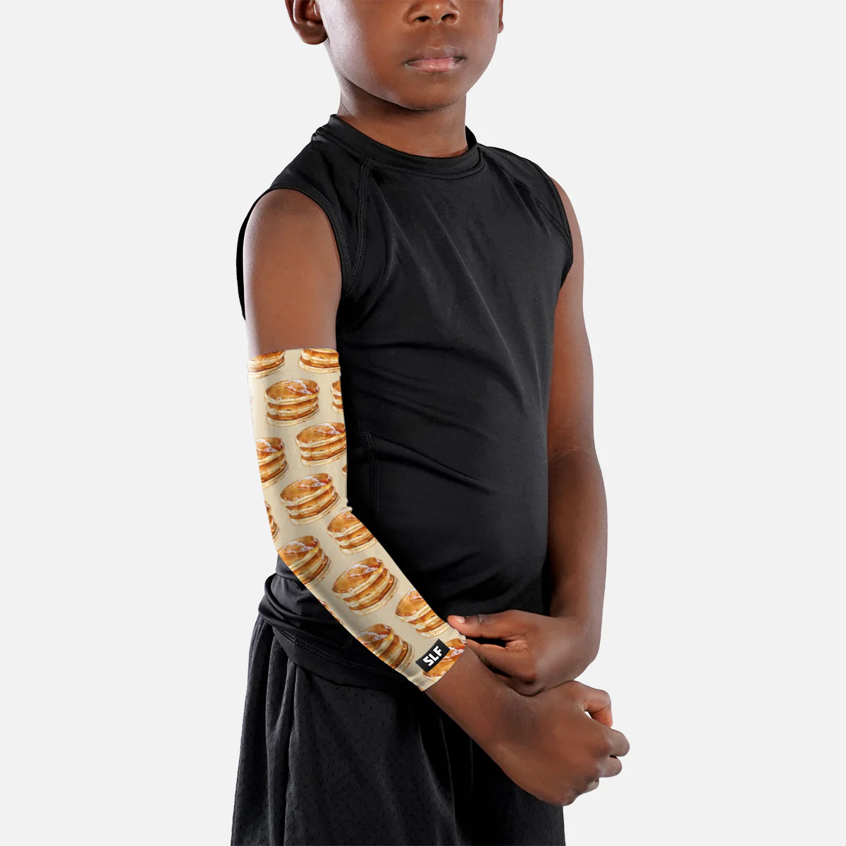 Pancakes Kids Arm Sleeve - Image 2