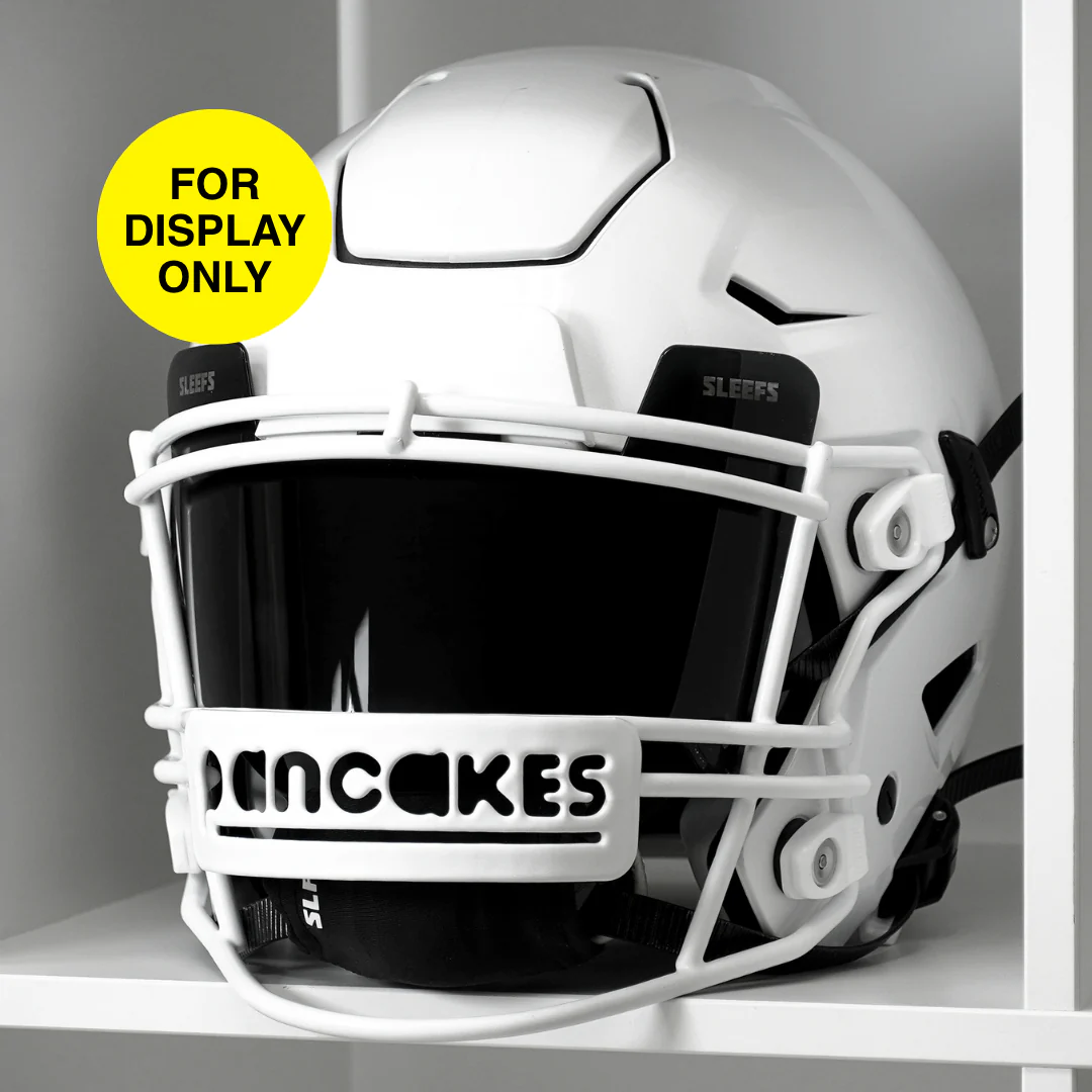 Pancakes Logo Football Facemask for Riddell SpeedFlex - Image 2