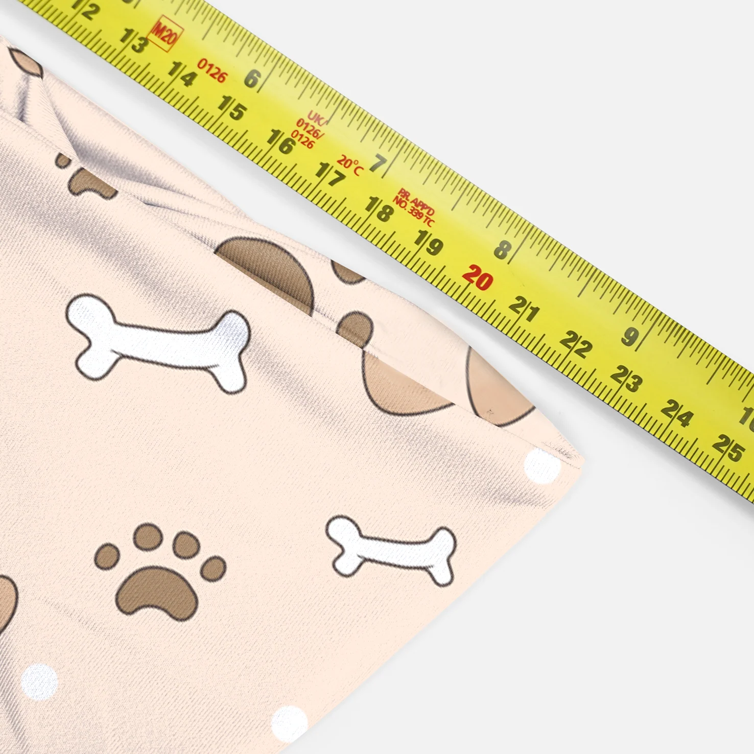 Paws and Bones Beige Headband - Image 5